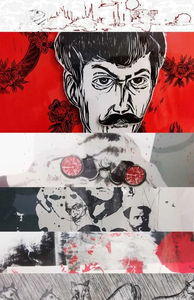 Membres de l’atelier Presse Papier