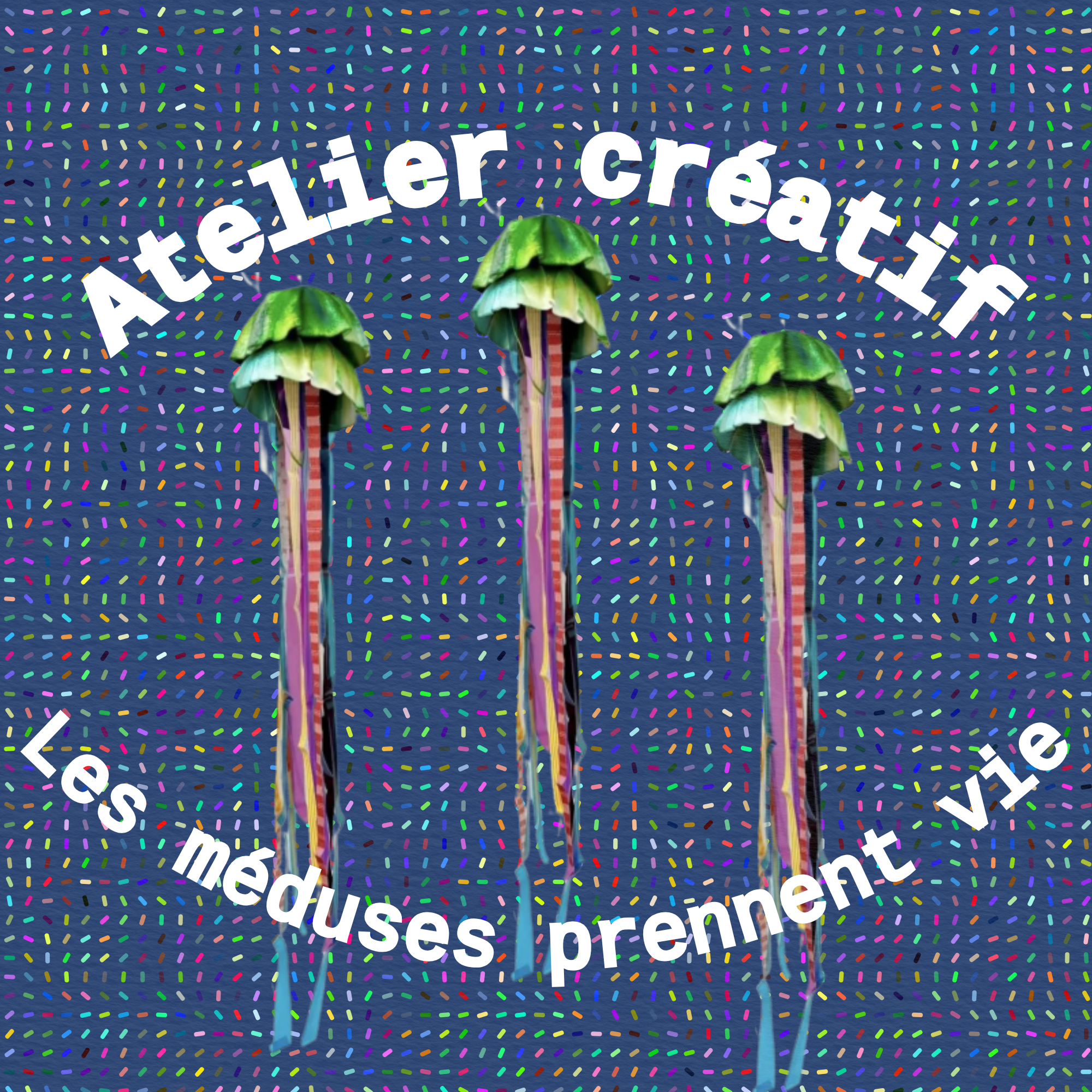 Atelier créatif - Les méduses prennent vie