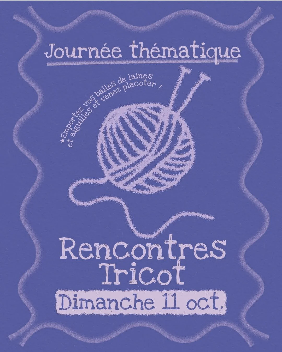 Journée thématique - Rencontre tricot