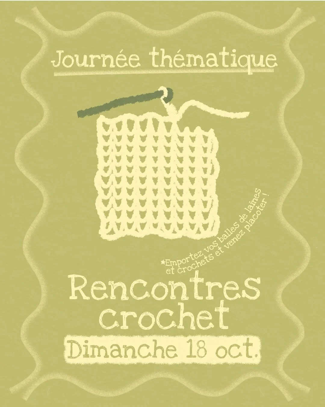 Journée thématique - Rencontre crochet
