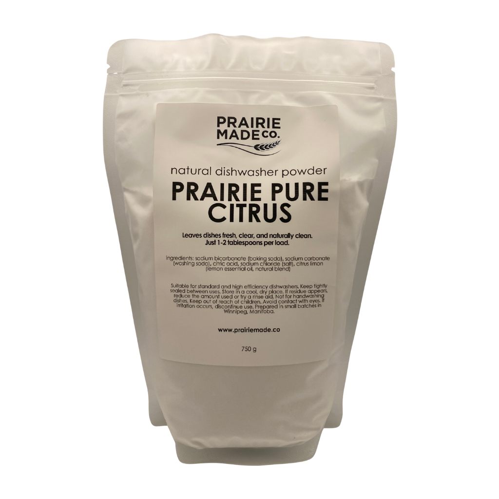Prairie Pure Citrus Natural Dishwasher Powder