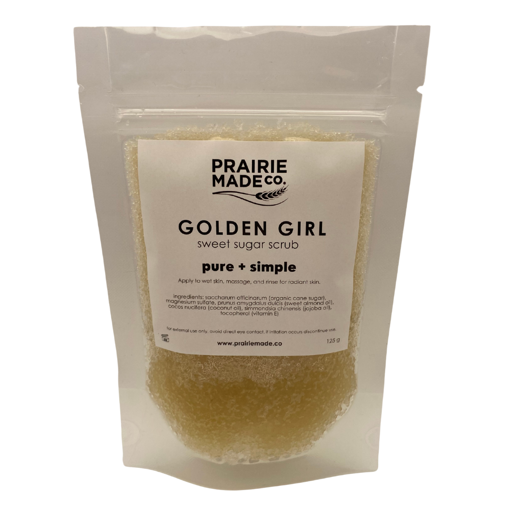 Golden Girl Sweet Sugar Scrub — Pure + Simple