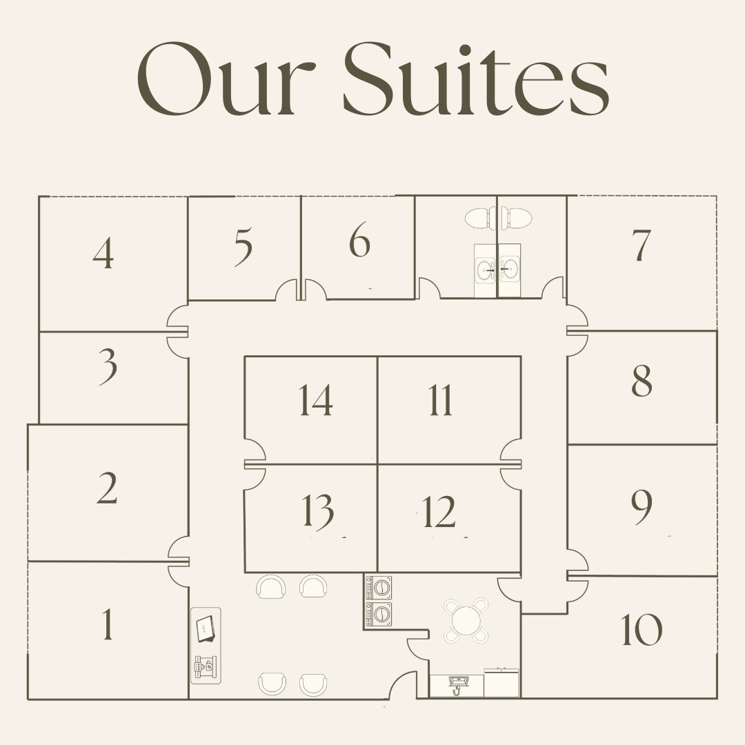 It&rsquo;s all coming together&hellip; and your suite is waiting ✨
Designed with intention 🤍
Ready for you to make it yours 💫
Walk the space. Feel the vibe. Picture your clients here 
Book a tour &amp; pick your suite before they&rsquo;re gone 🚀