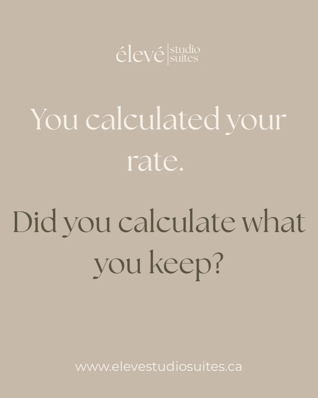 Still deciding between commission and owning your own suite? 

This breakdown gives you a real look at the difference between building someone else&rsquo;s business vs building your own. More freedom, more flexibility, more control over your income, 