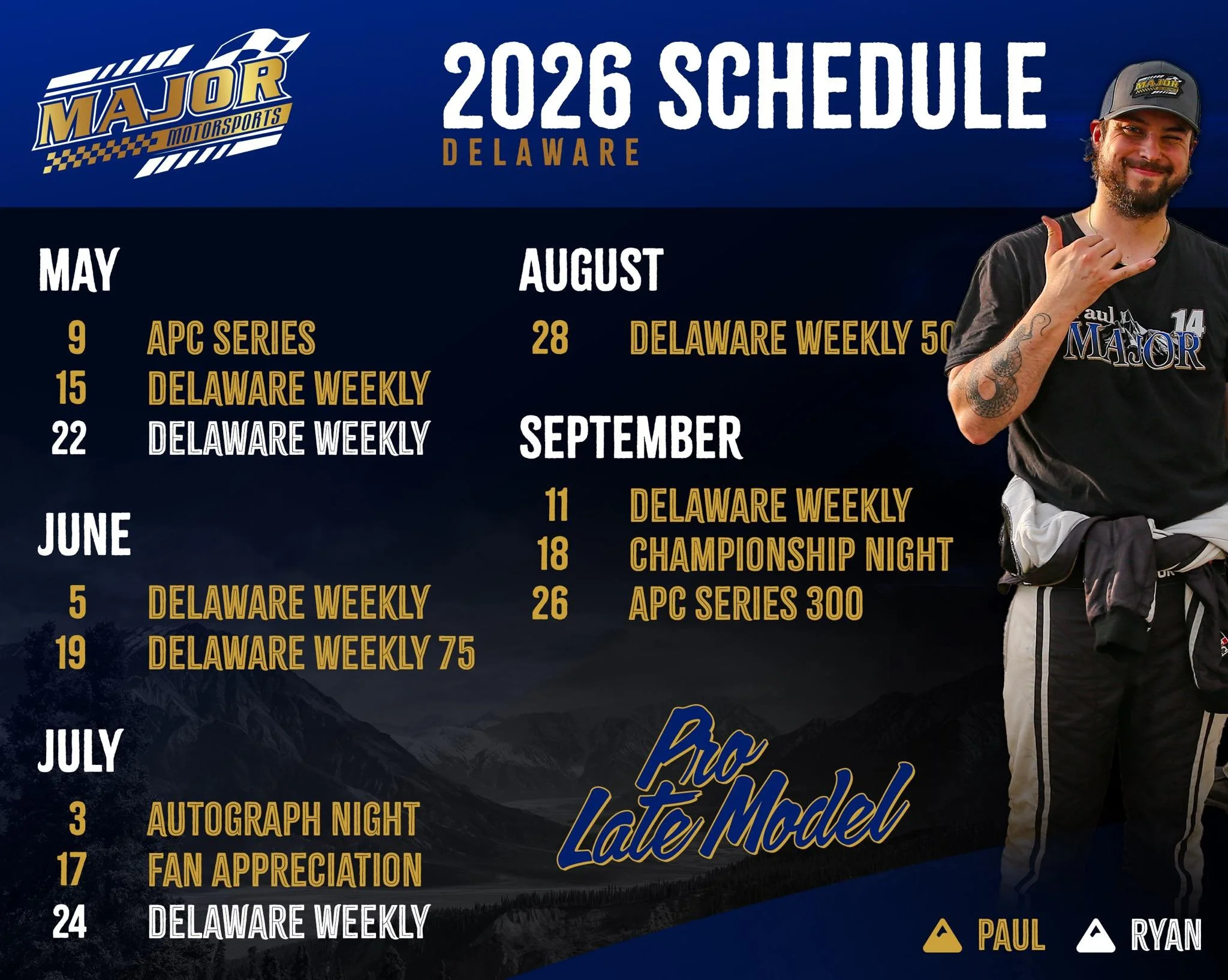 2026 SCHEDULE