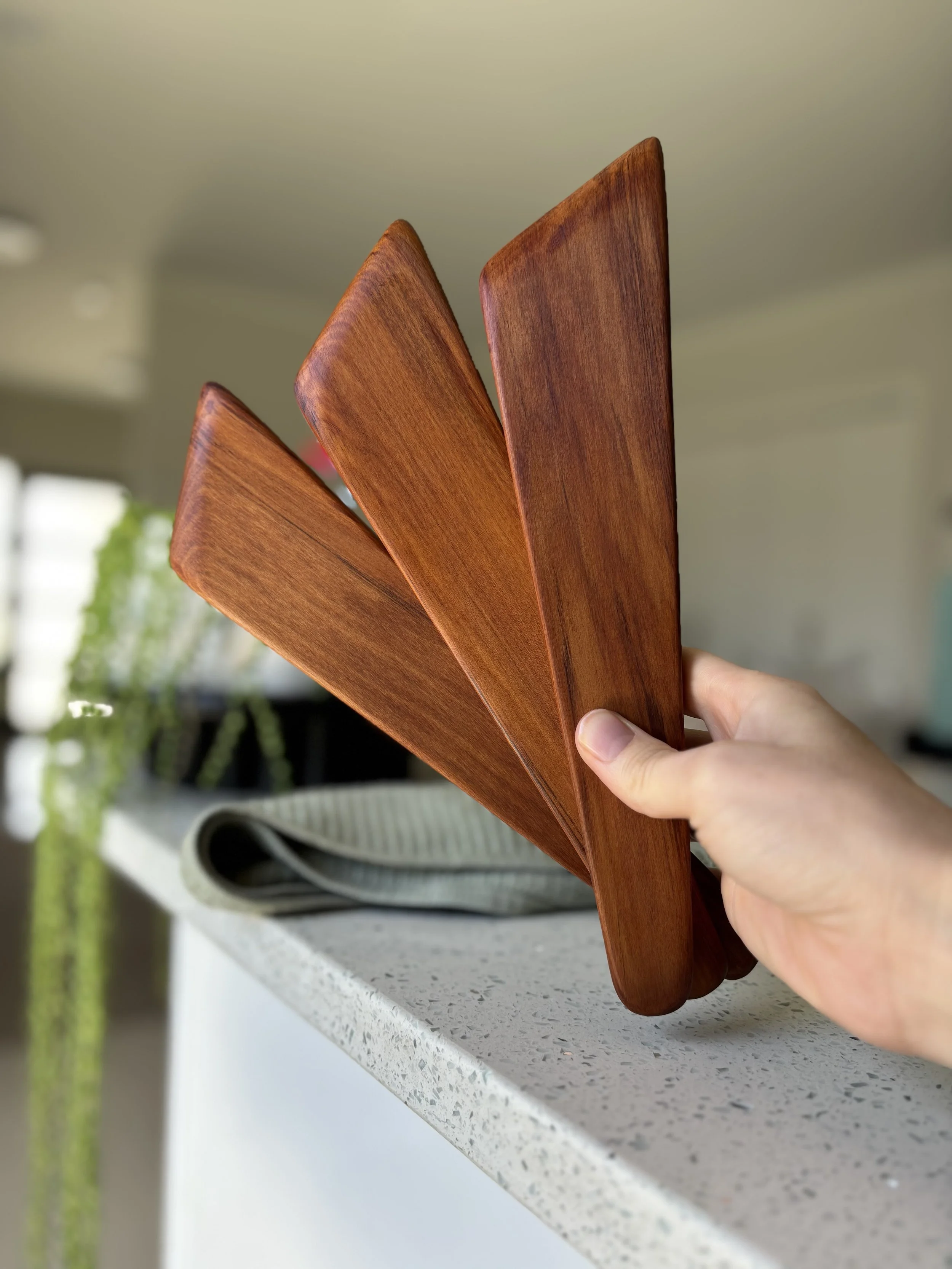 Rimu Wooden Spatula | Handcrafted & Food Safe