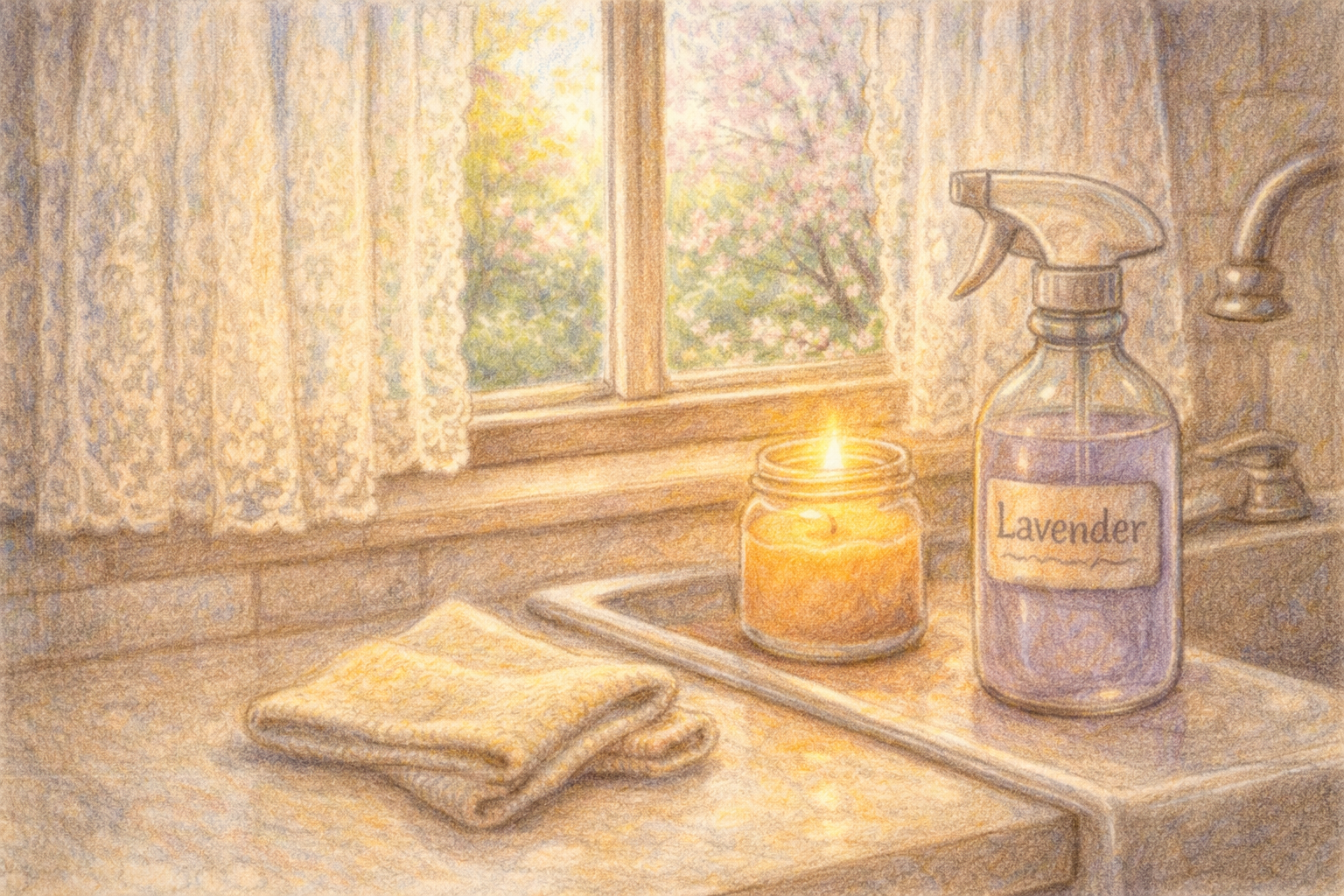 Spring Hearthkeeping in a Sealed House