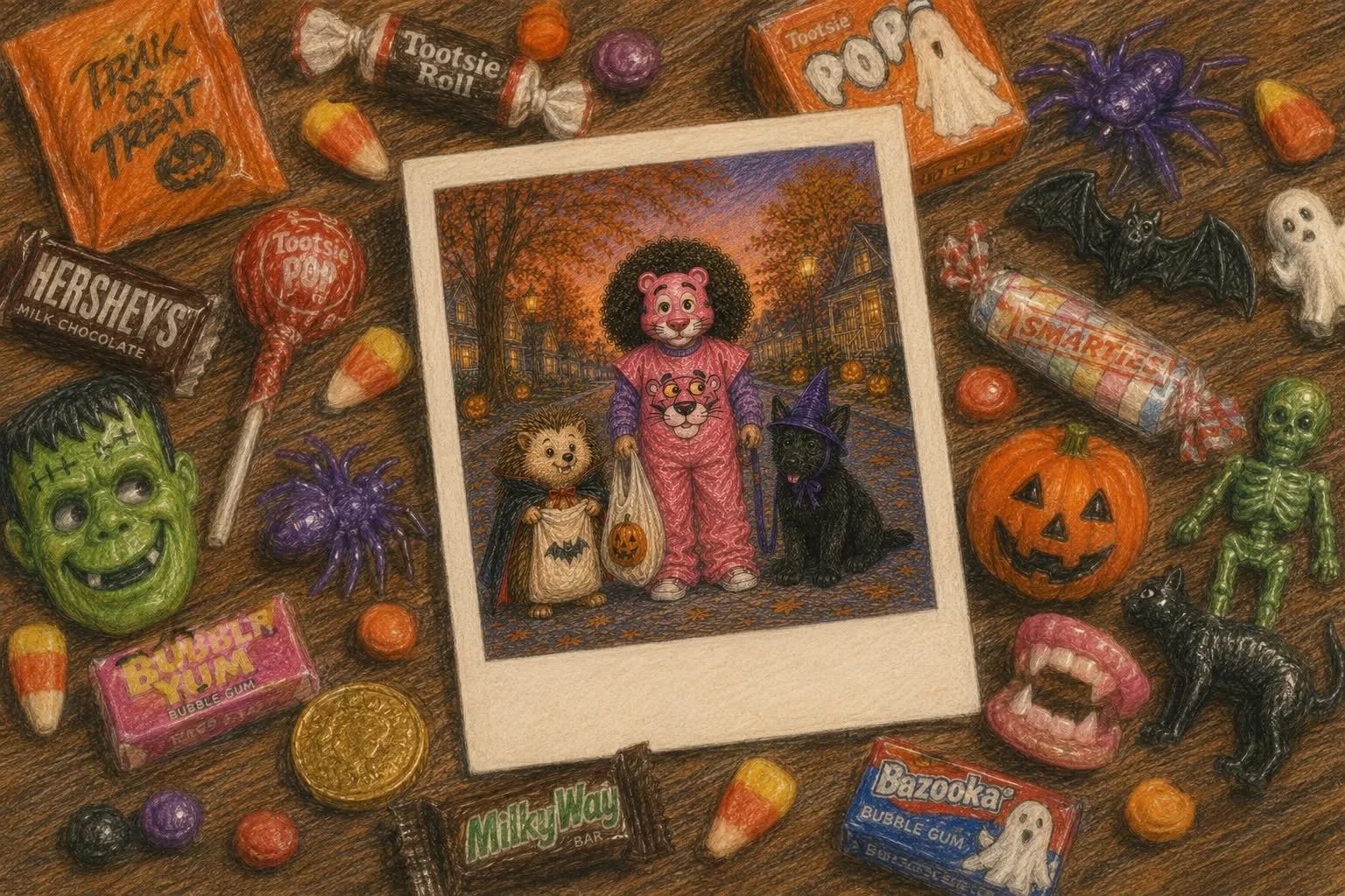 The Pink Panther Had a Fro 