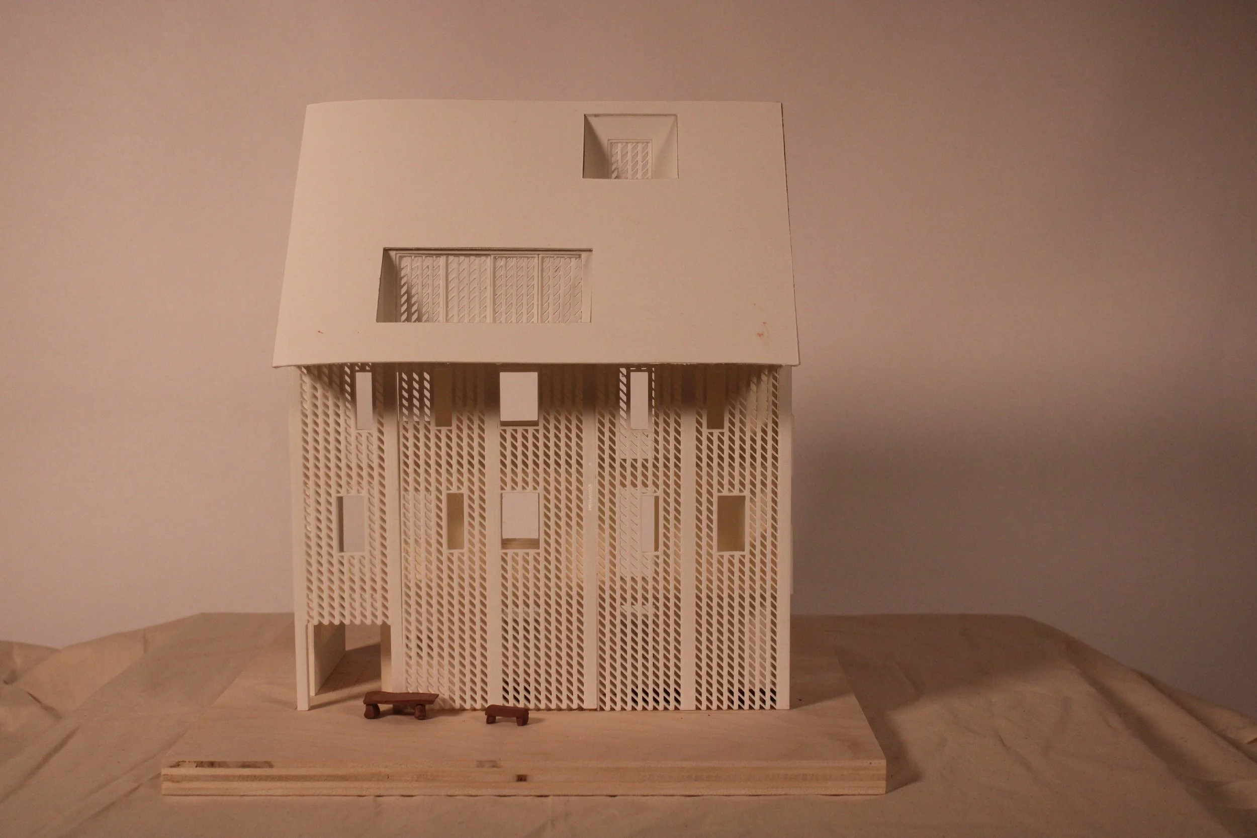 short house physical model