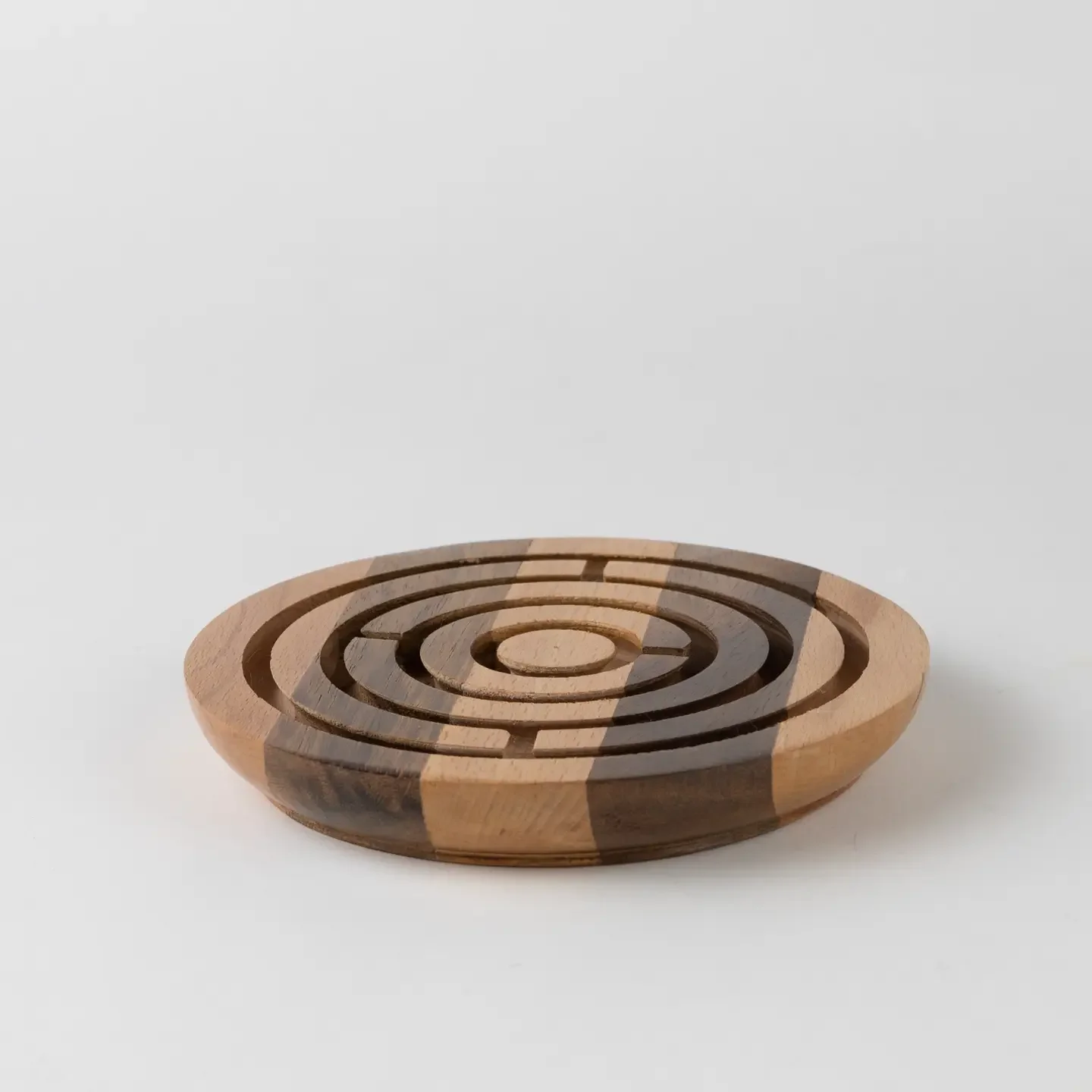 wooden maze game