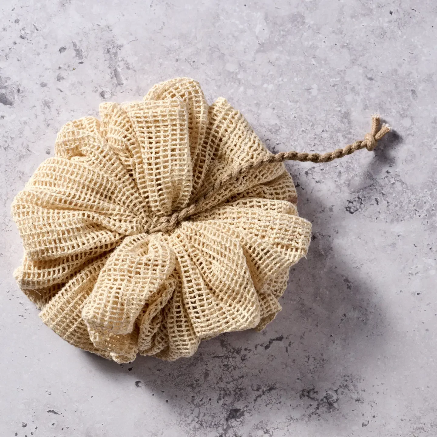 organic cotton body scrubber