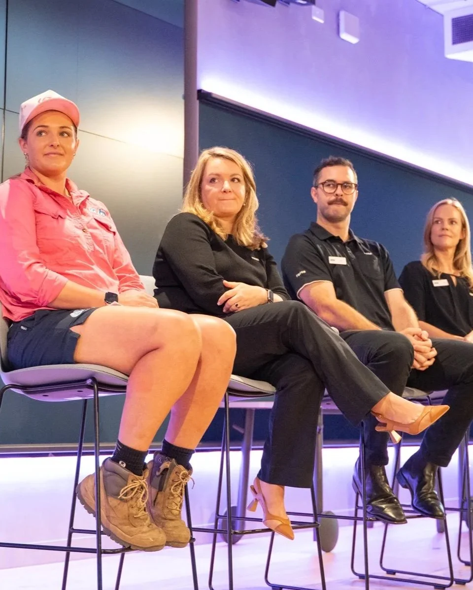 Zarah Littlejohn speaking about women in trades and the future workforce in Australia