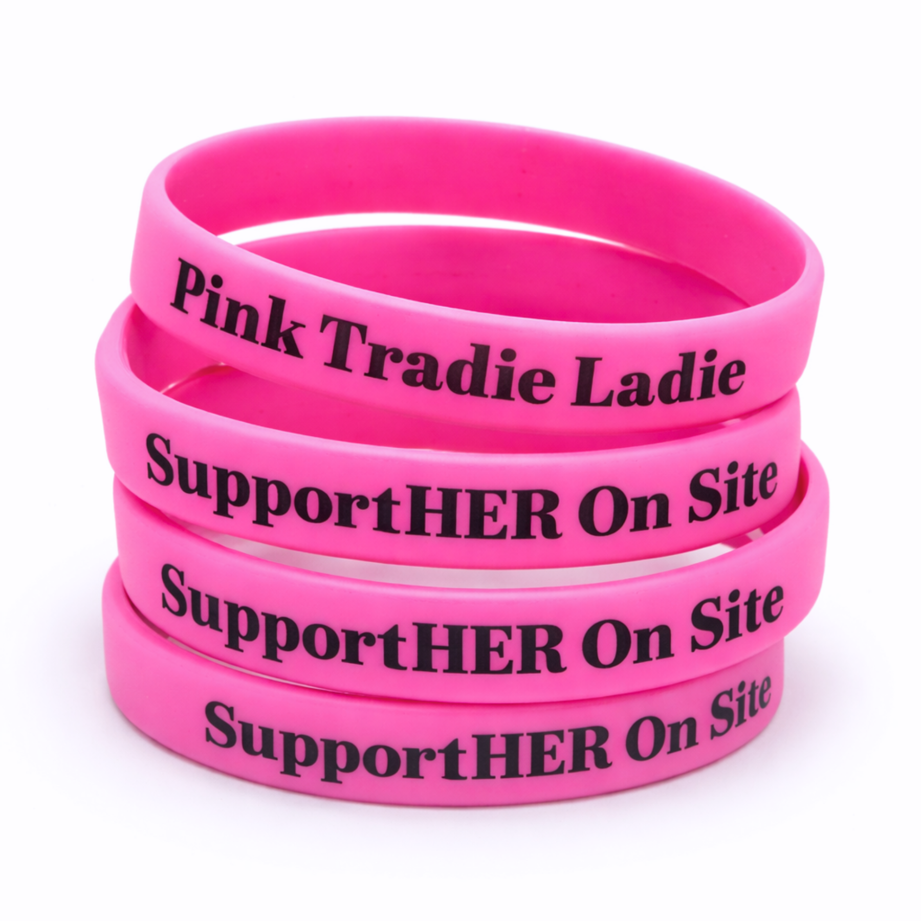 SupportHER On Site Wristband - PINK