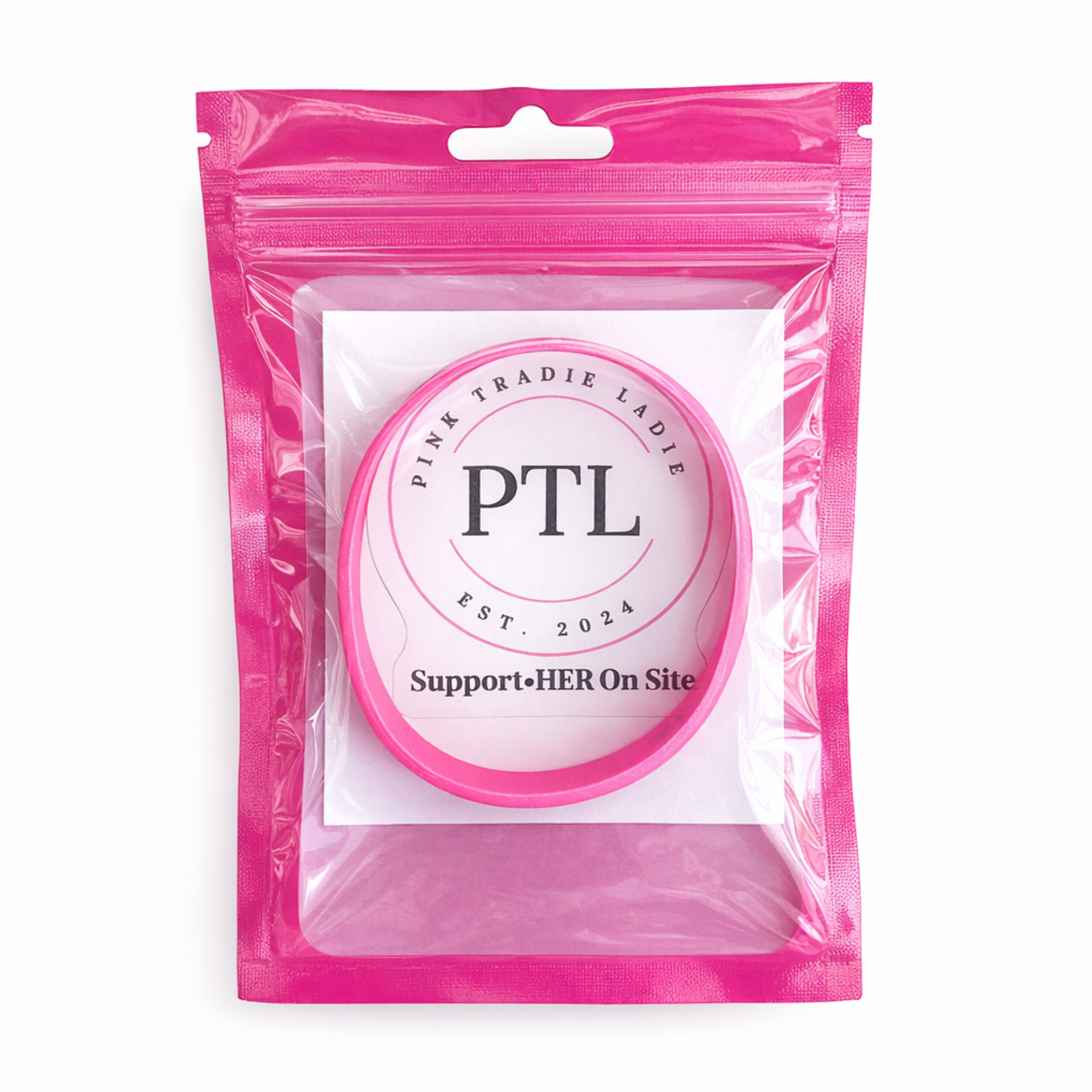 Durable glitter wristband for tradies Australia