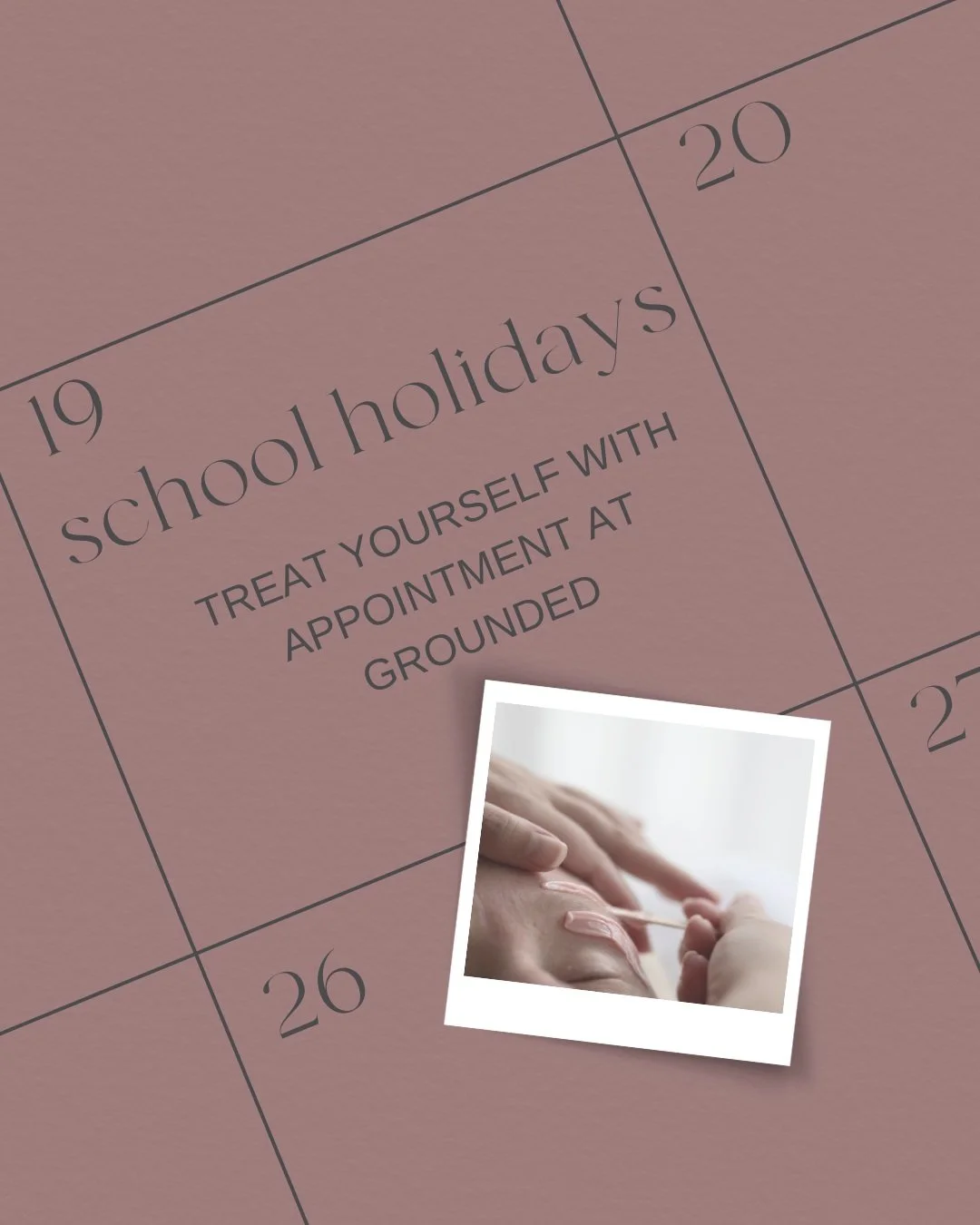 School holidays are here&hellip; which means it&rsquo;s time to take a little break too 🤍

Teachers and parents, you&rsquo;ve made it through another term! Between the school holiday chaos, sports drop-offs, and endless snack requests, don&rsquo;t f