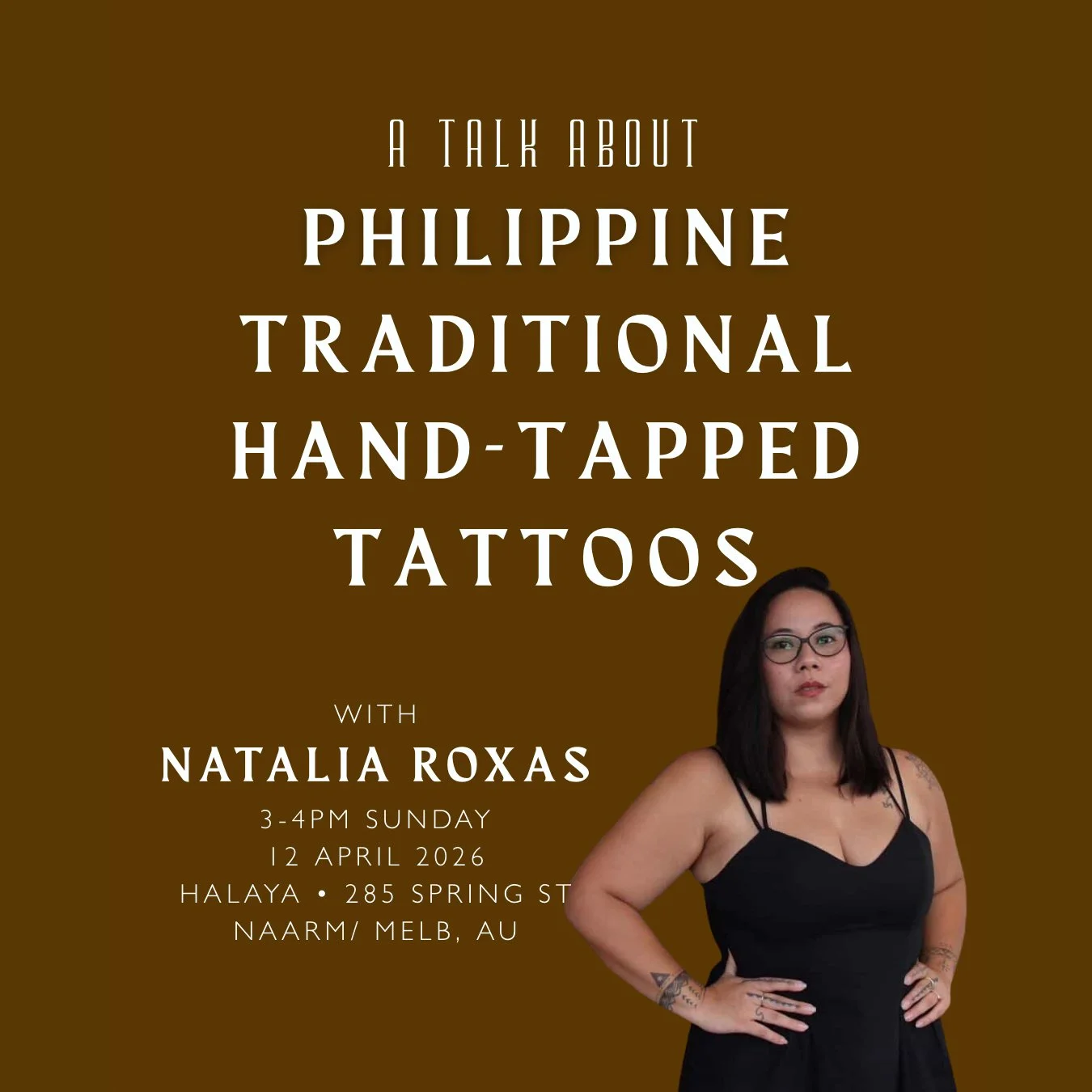 A ​Talk ​About Philippine Traditional Hand-Tapped Tattoos with Natalia Roxas