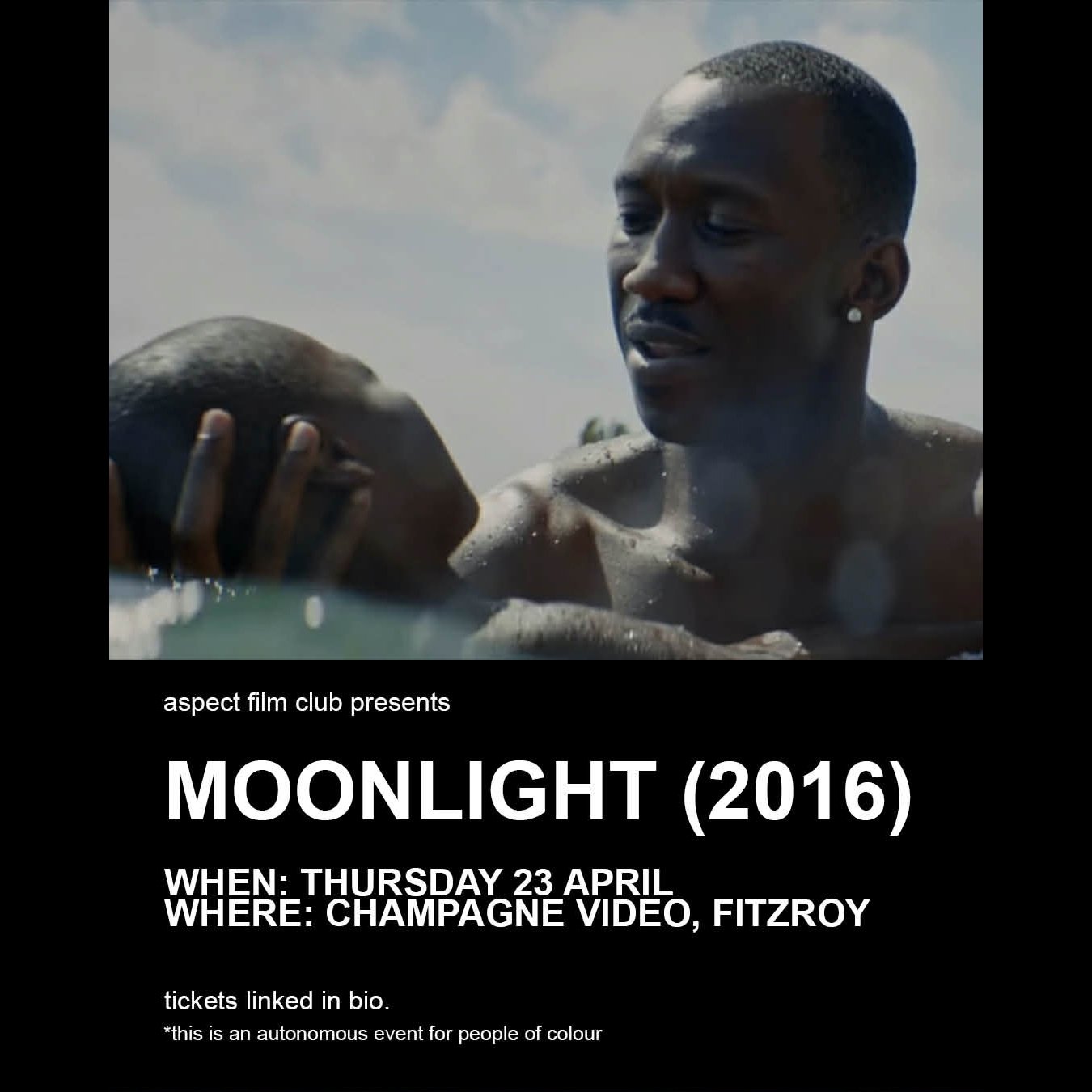 Moonlight (2016) Screening By Aspect Film Club