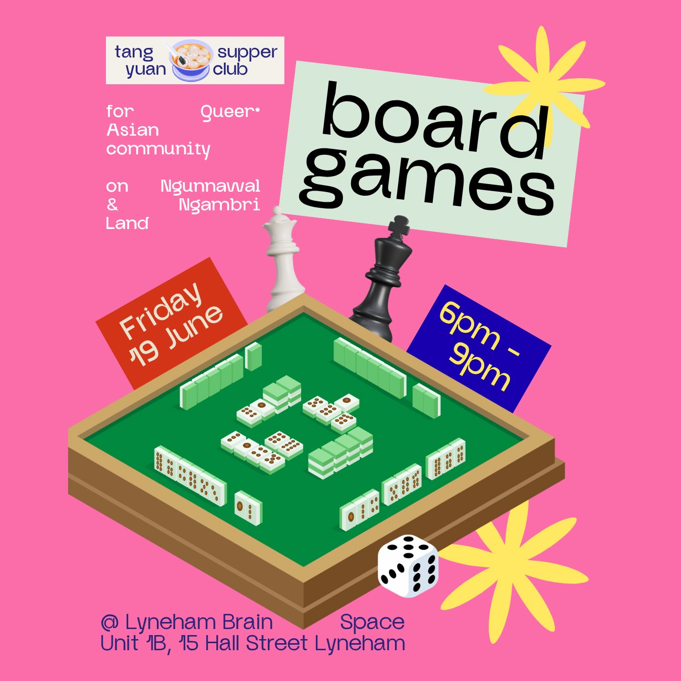 Board Games Night by Tang Yuan Supper Club