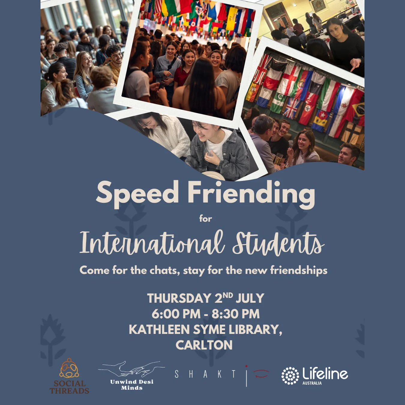 Speed friending for international students