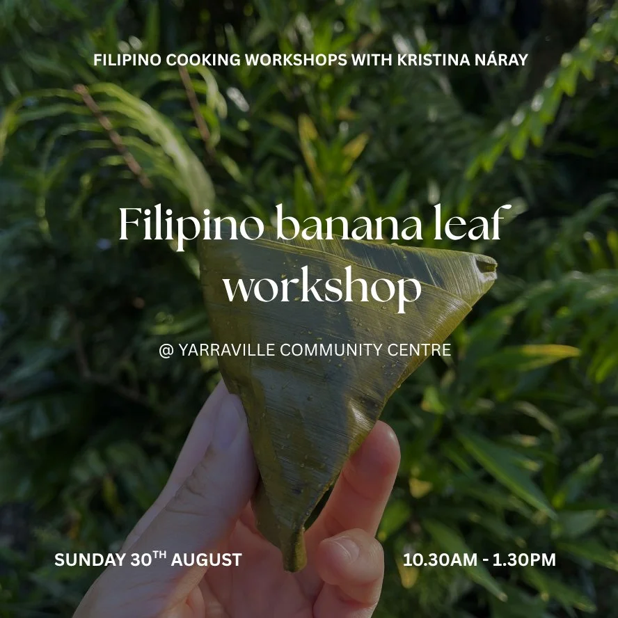 Filipino Banana Leaf Wrapping Workshop