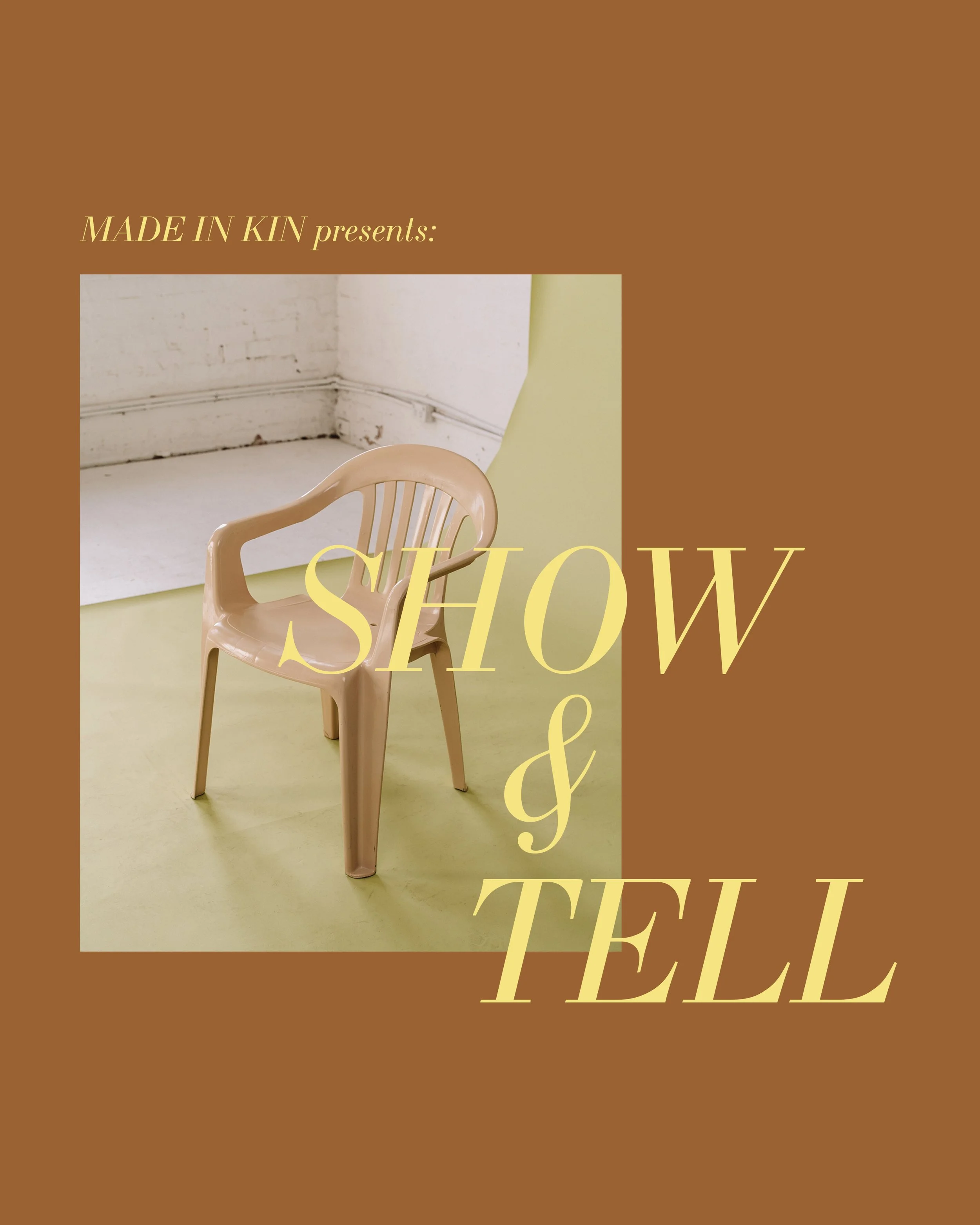 MADE IN KIN: Show &amp; Tell, Sydney