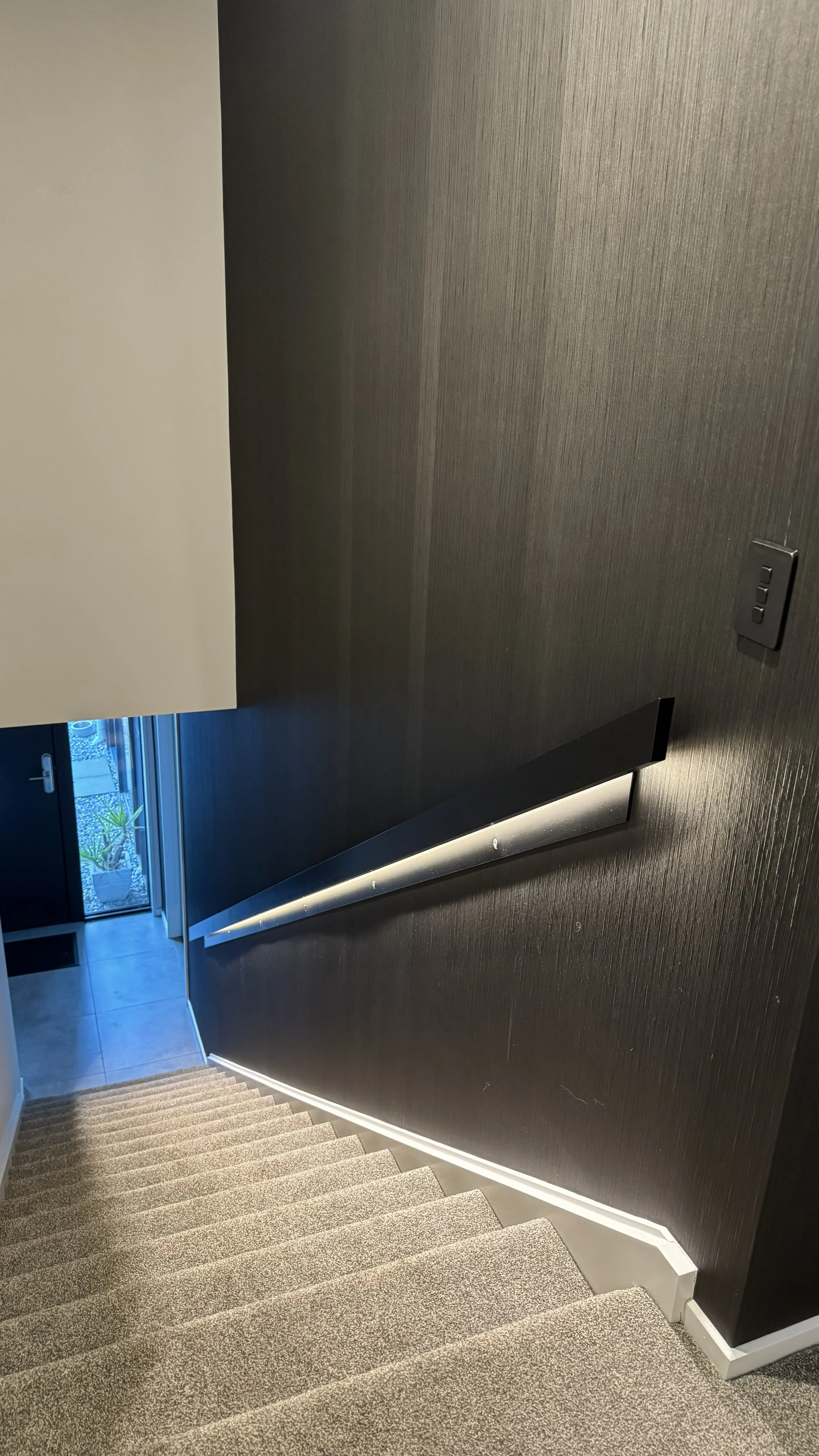 Matte Black Handrail