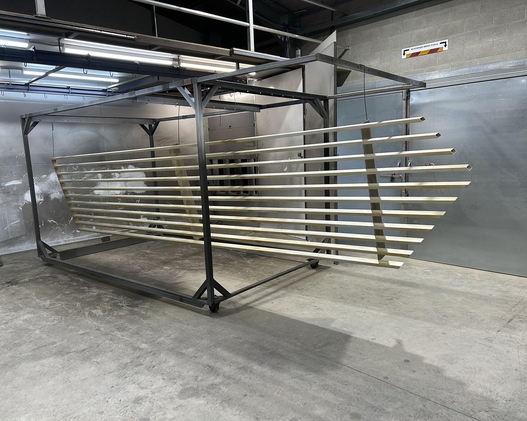 Pre-Powdered Decorative Paneling for Housing