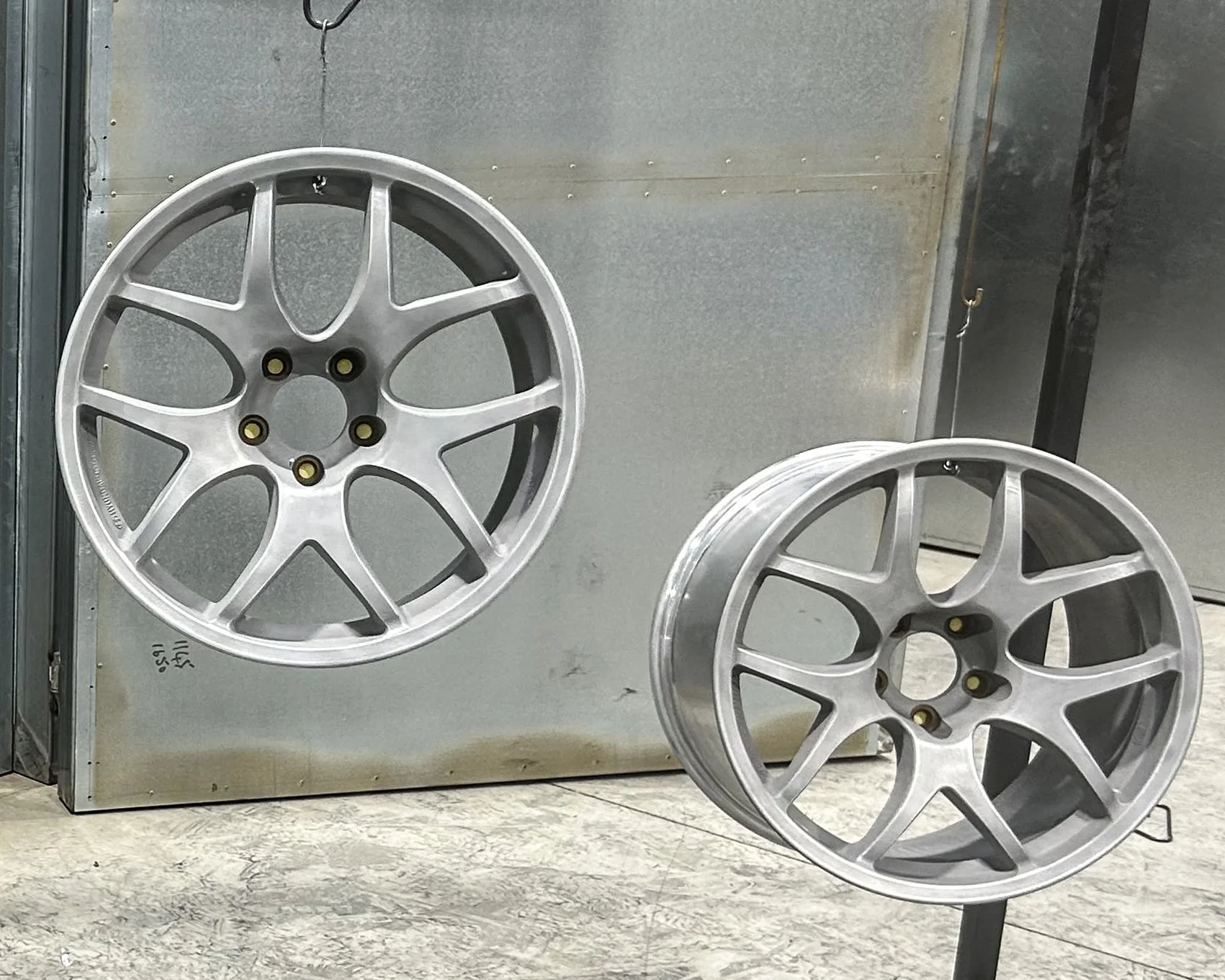 Pre-Powdered Alloy Wheels