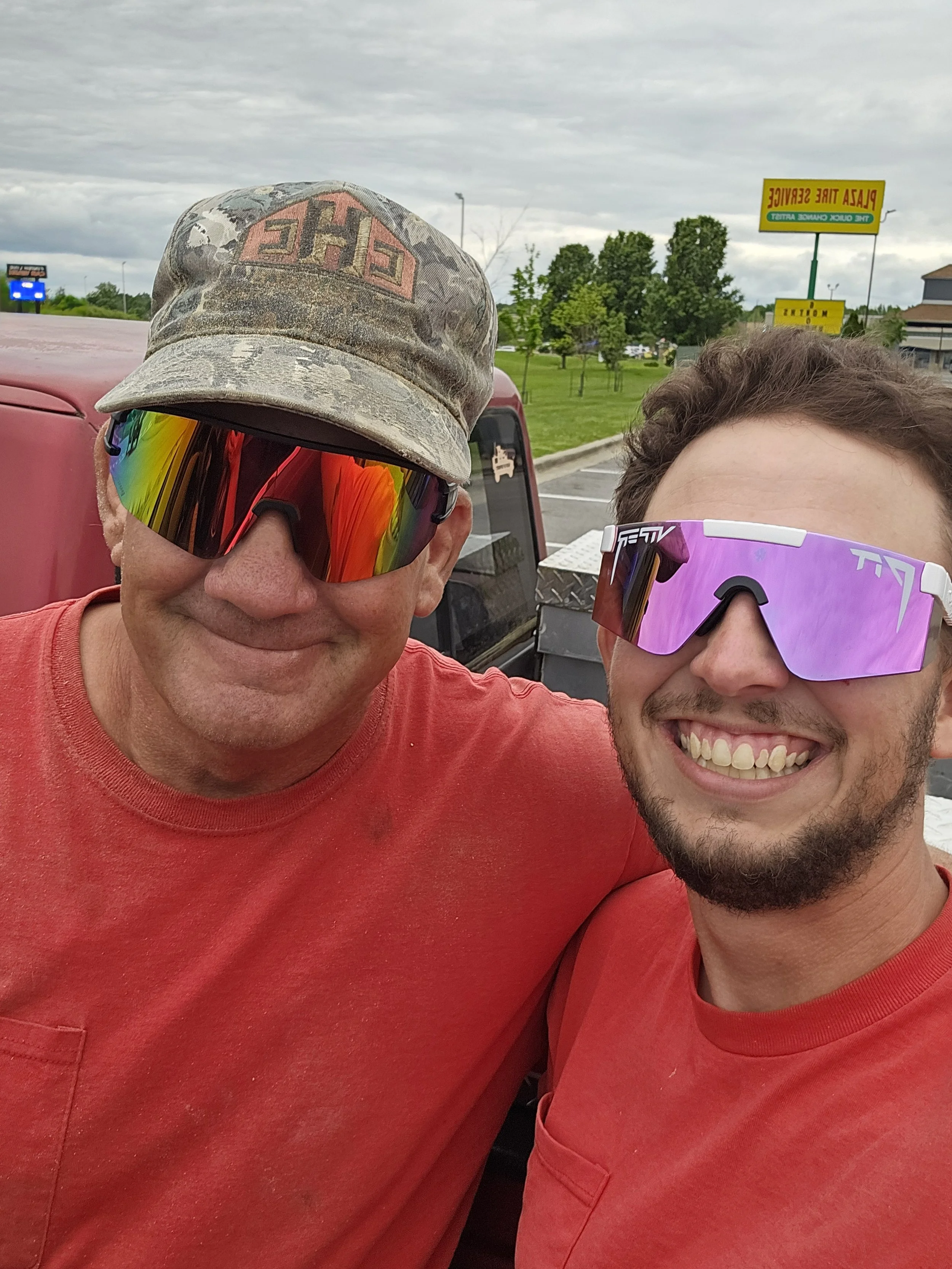 Owners of Jesse James Tree & Timber LLC, a veteran-owned and insured tree service serving Southern Illinois.