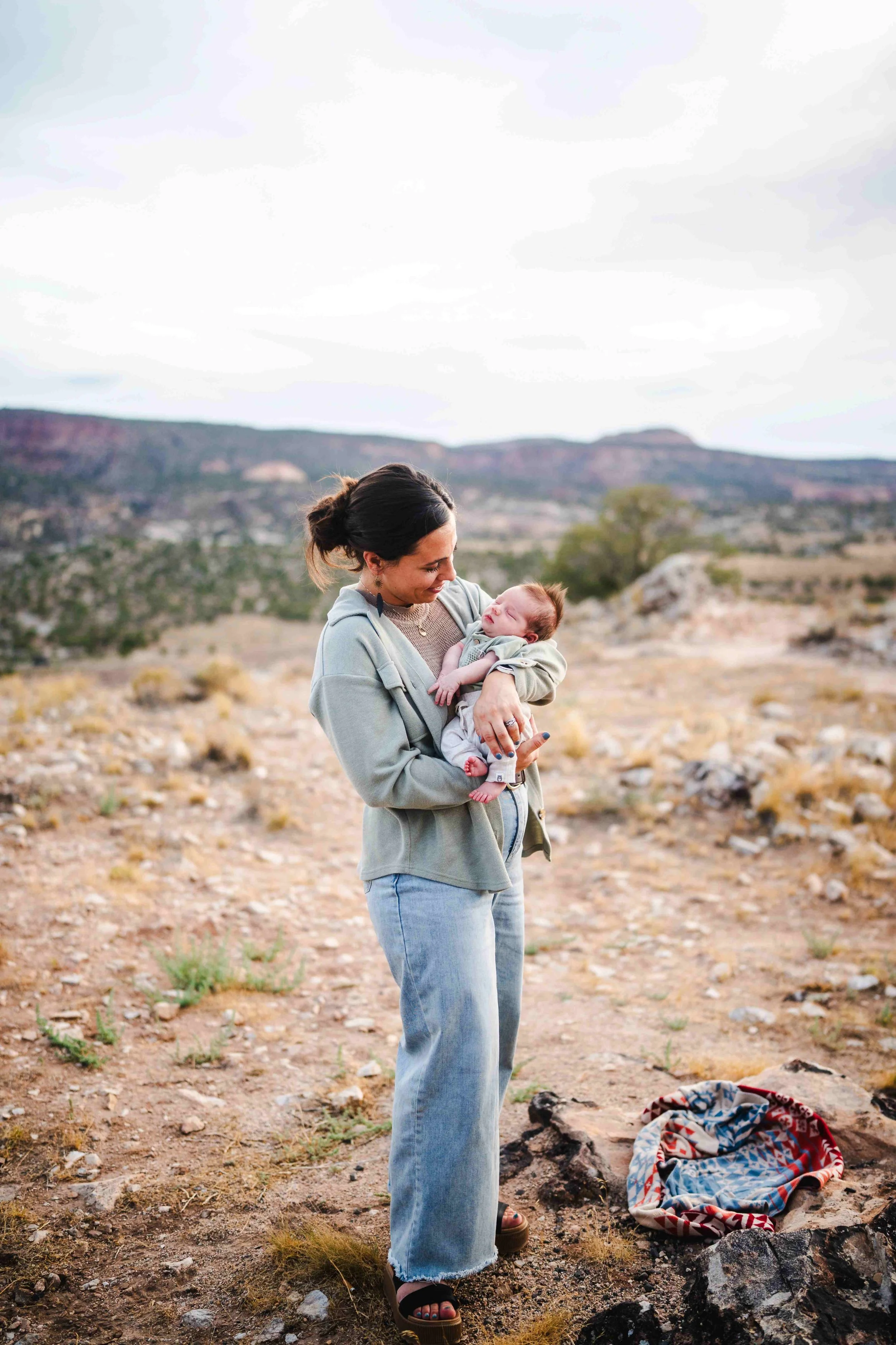 Mom and Son at Dinosaur Hill.jpg