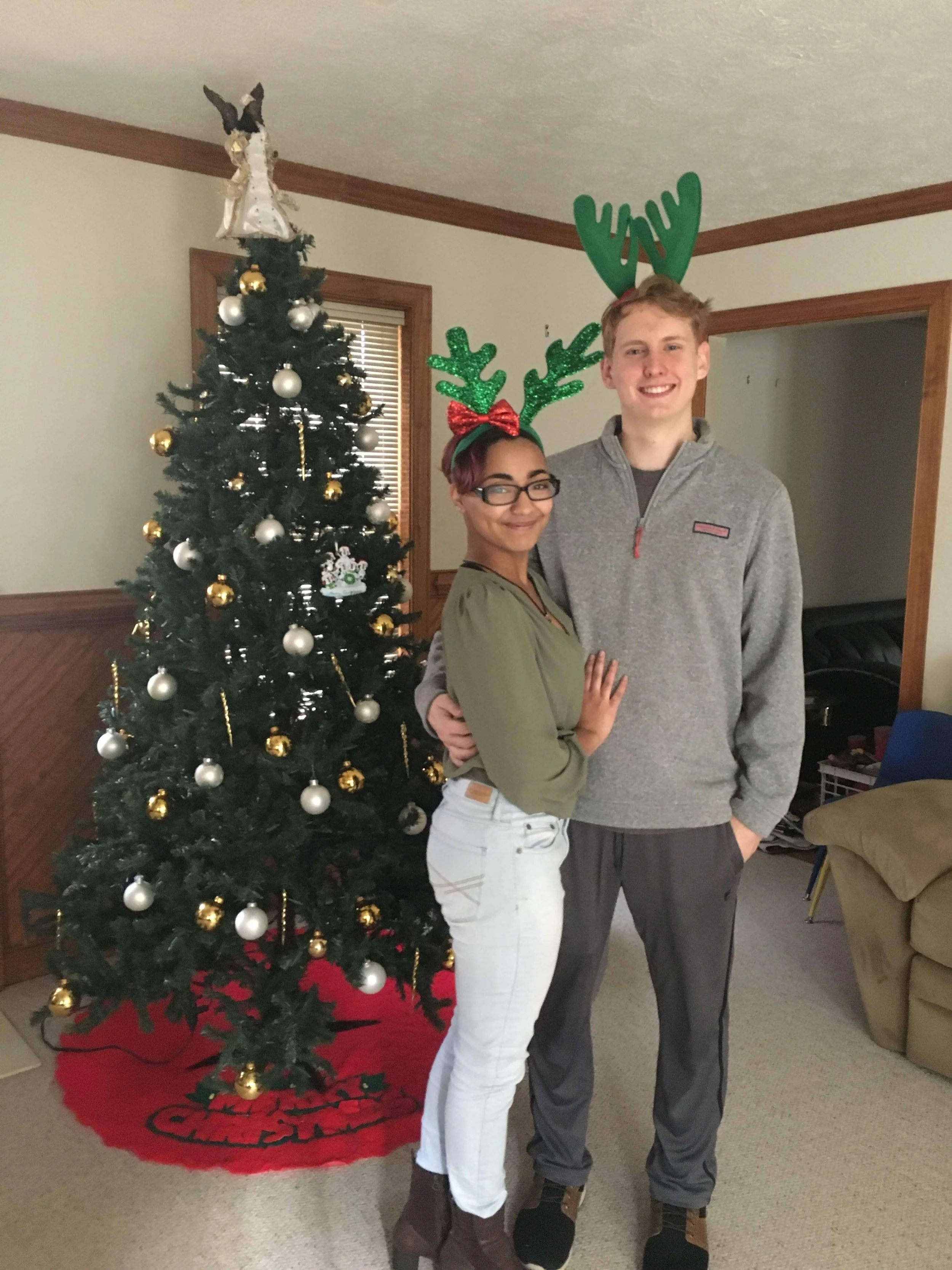 Their First Christmas.