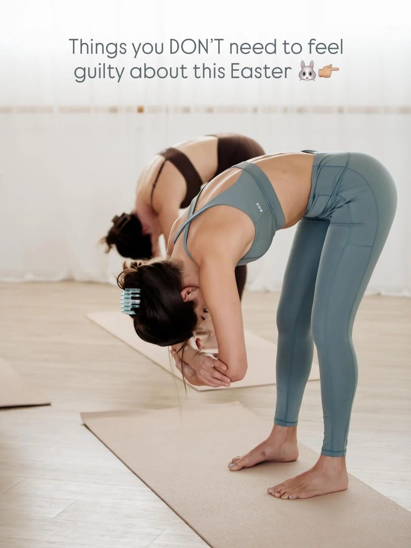 A little reminder this Easter weekend 🤎

You don&rsquo;t need to feel guilty for:
&bull; Resting more than usual
&bull; Eating differently 
&bull; Missing a class or two
&bull; Slowing down

But if moving your body helps you feel better - we&rsquo;r