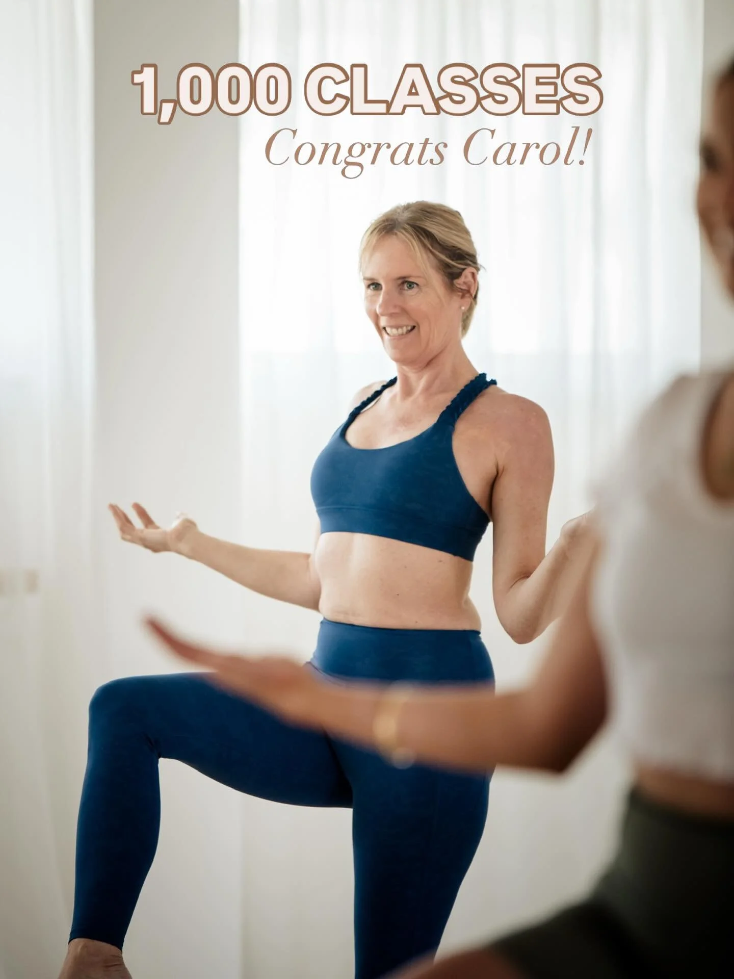 A HUGE milestone moment for one of our incredible members, Carol 💫

Carol has just become the very FIRST person at Balance Lane to reach 1,000 classes - an achievement that speaks to so much more than numbers! 

It speaks to consistency. To commitme