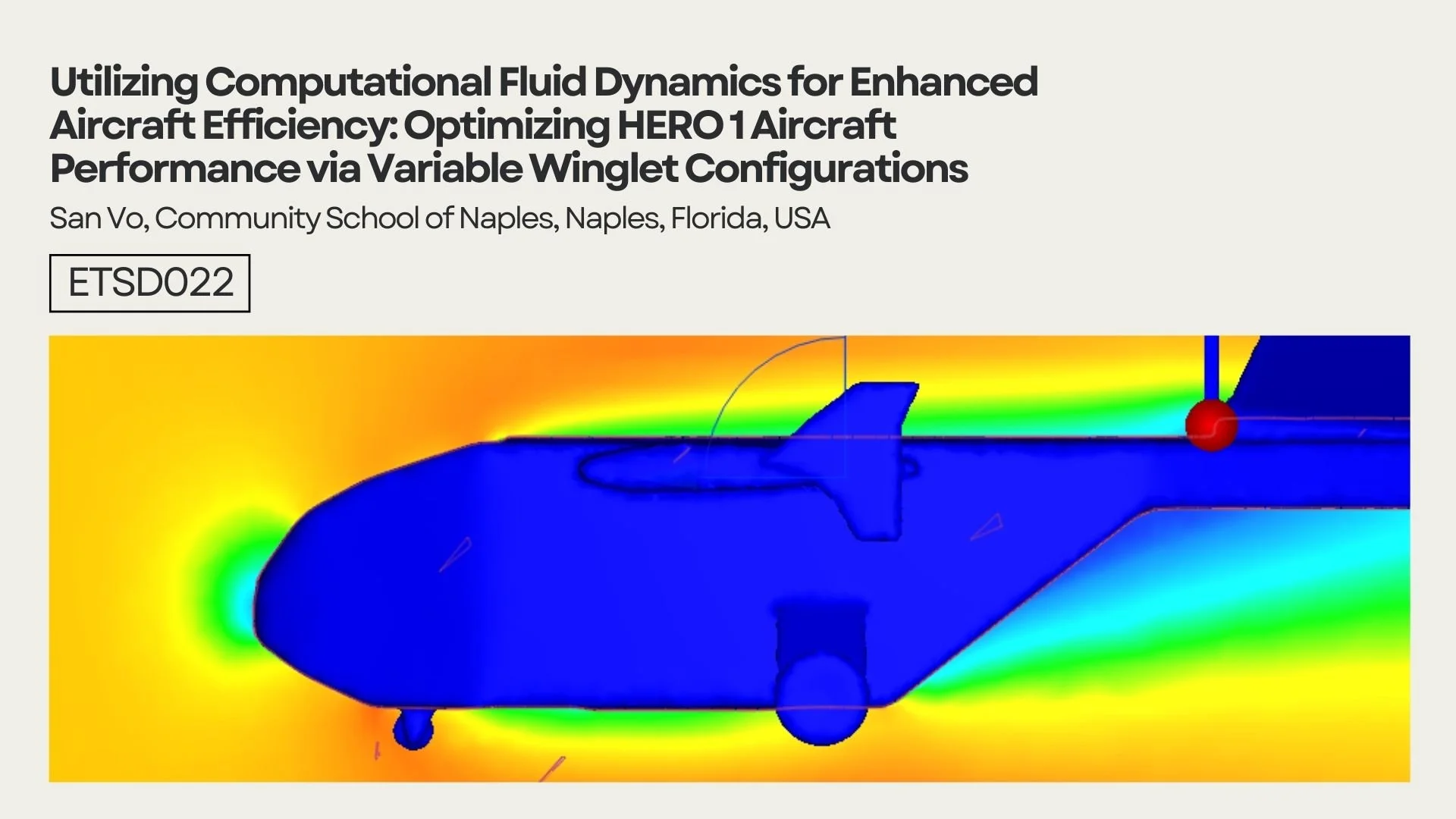ISEF 2025: CFD Winglet Analysis
