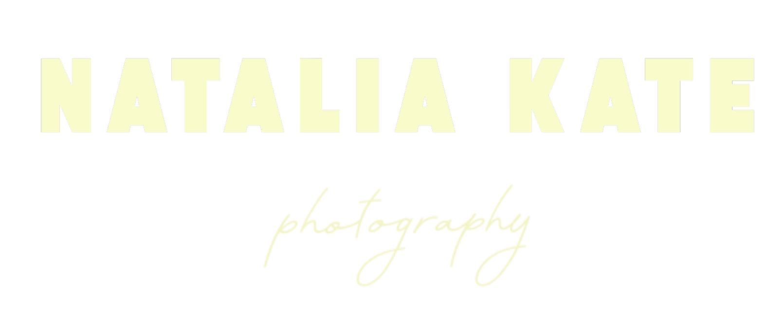 Natalia Kate Photography Butter Yellow Logo