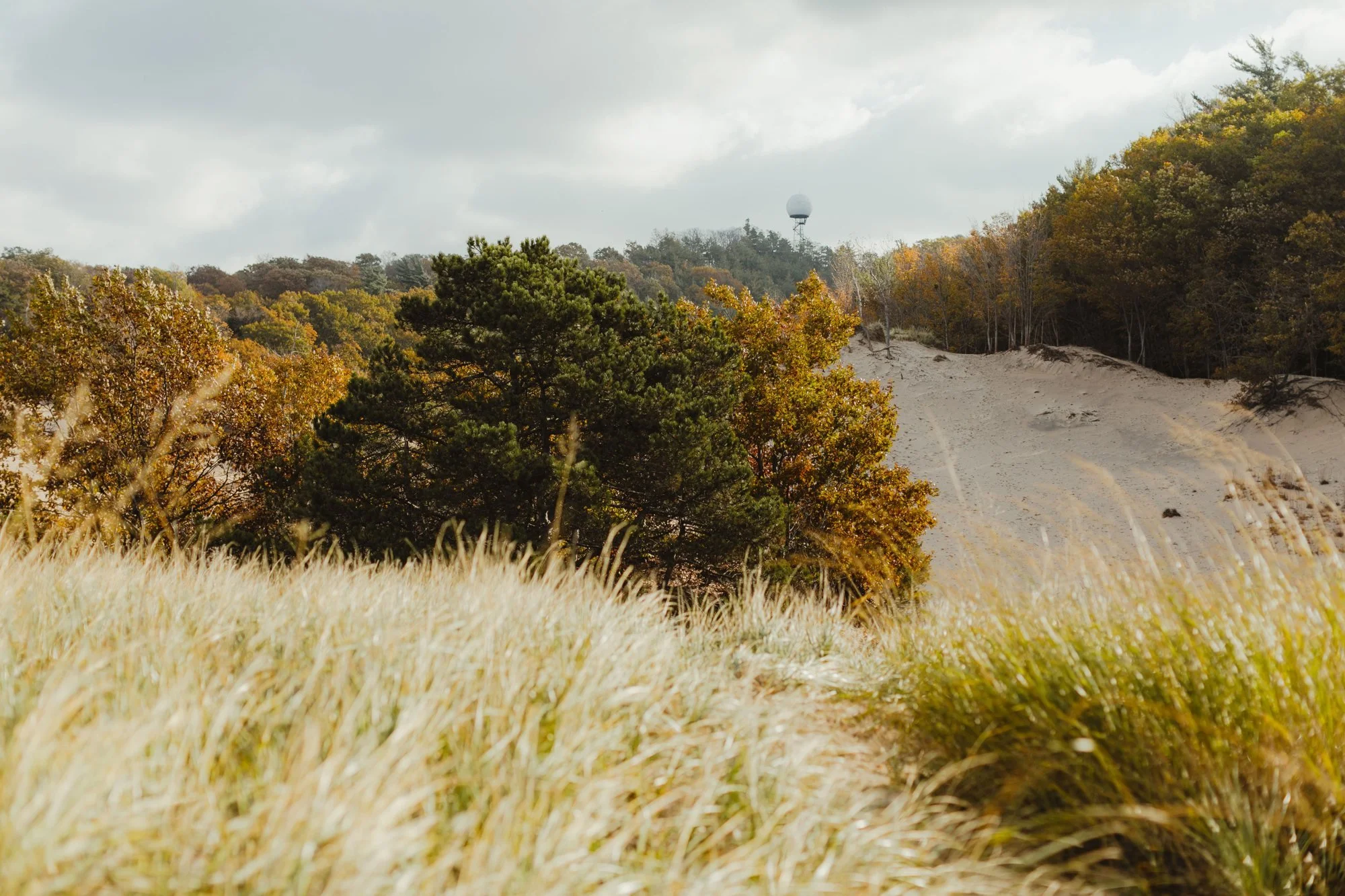 Autumn view from Mount Baldhead in Saugatuck