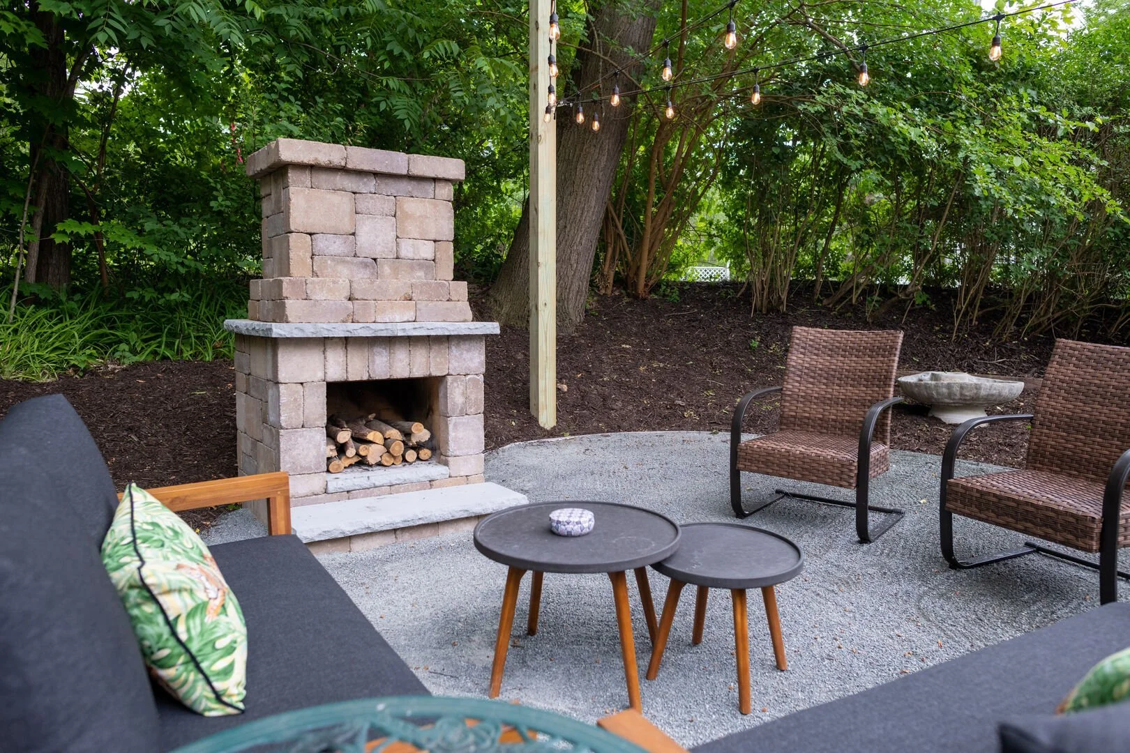 Outdoor Fireplace
