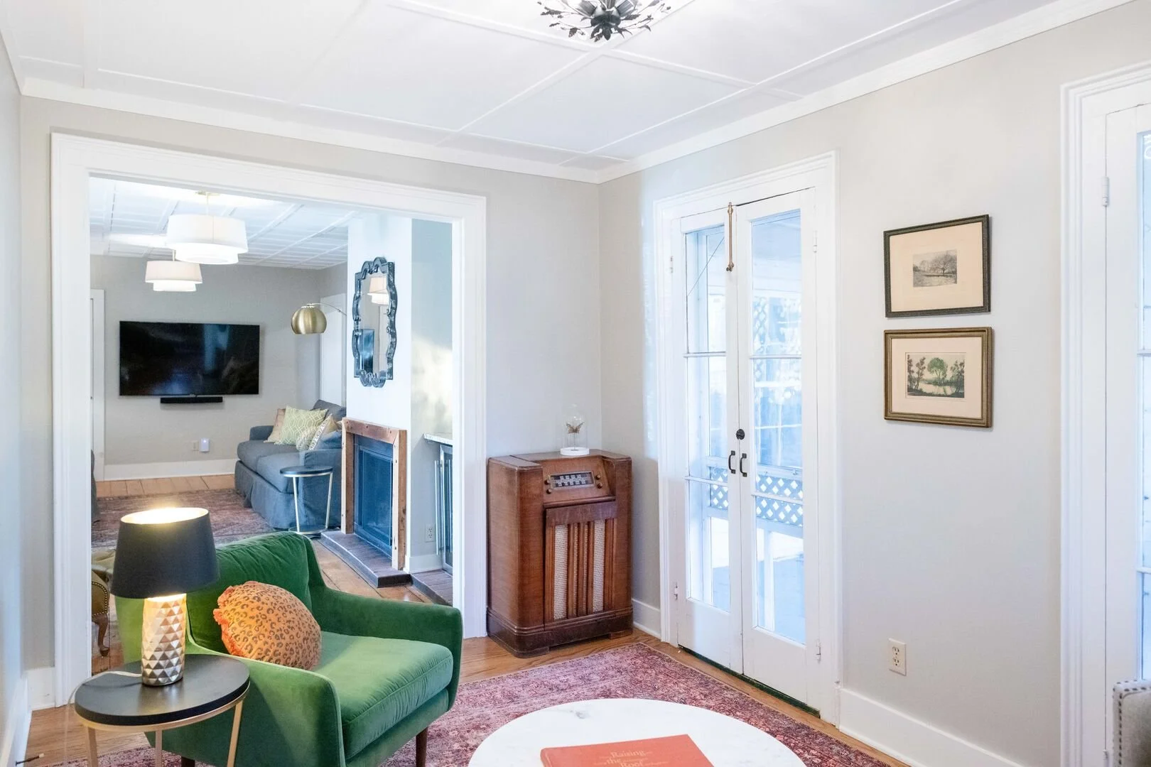 Drawing Room to Living Flow