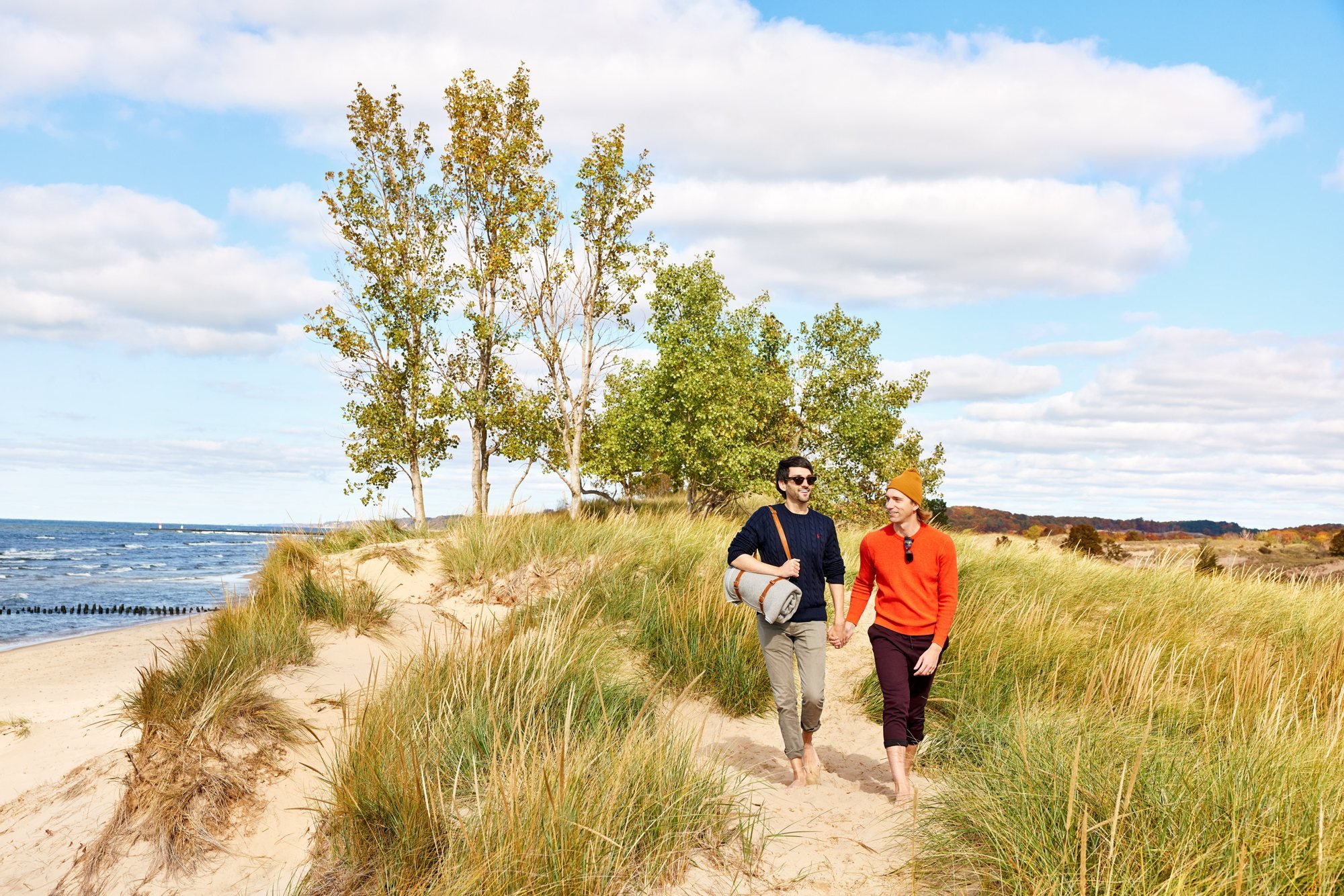 Oval Beach on Lake Michigan near Saugatuck