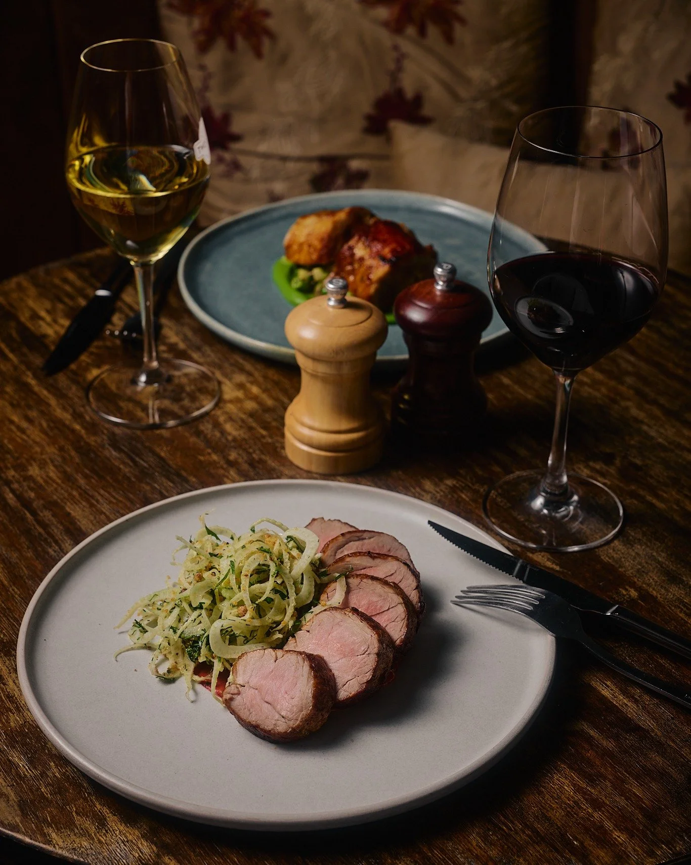 If you haven&rsquo;t tried the Two Doors Table yet - this is your sign.

2 courses for $59 - 3 courses for $69.

Two of our go-to mains on the menu - The Pork, and the Chicken Ballentine. 

Midweek dinner plans? We&rsquo;ll save you a spot.