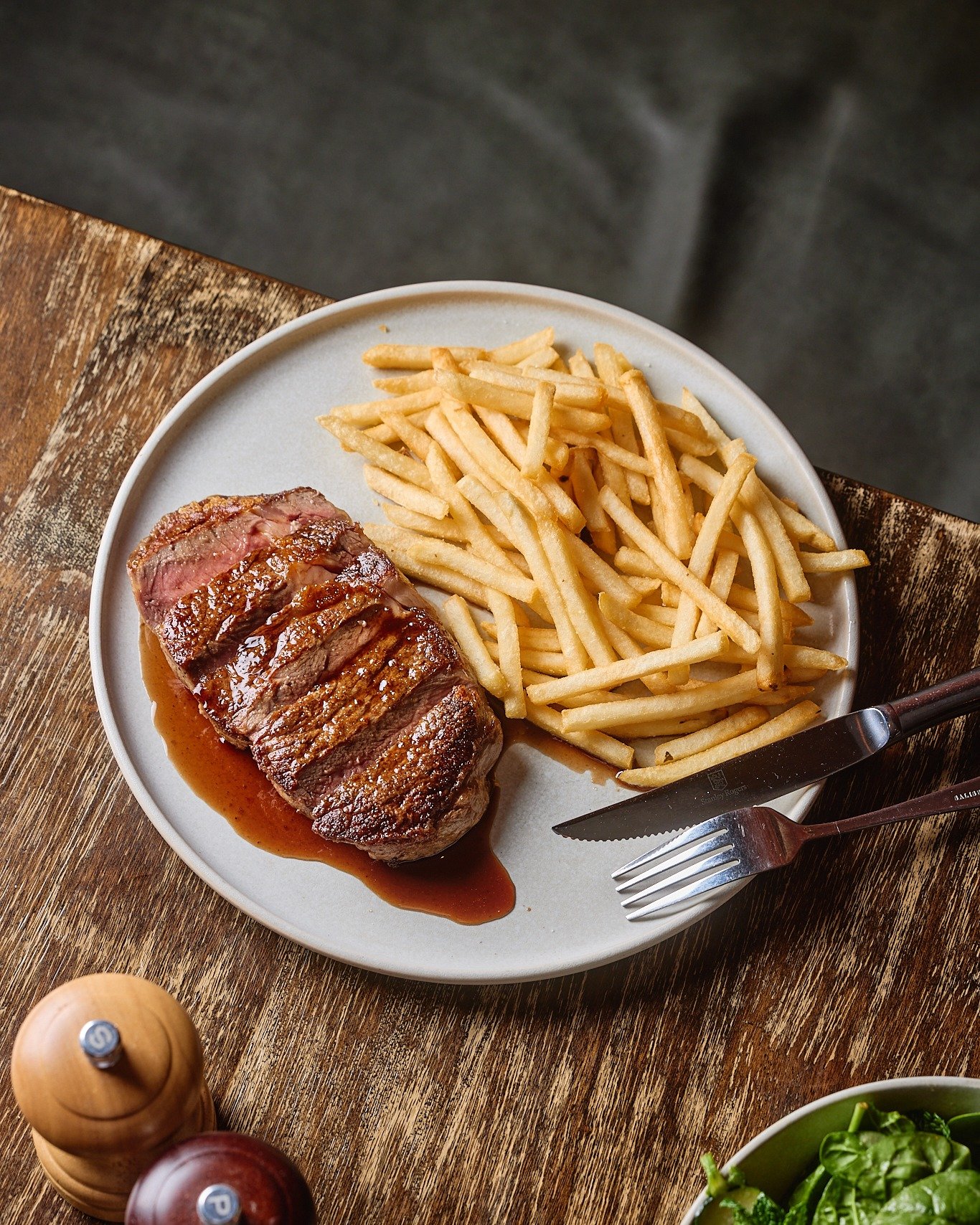 We never get tired of a steak.

Ask the team about today&rsquo;s Butcher&rsquo;s Cut and we&rsquo;ll steer you right with what&rsquo;s pouring and what to pour alongside it.

Coming in for dinner this week? Make it a steak night.