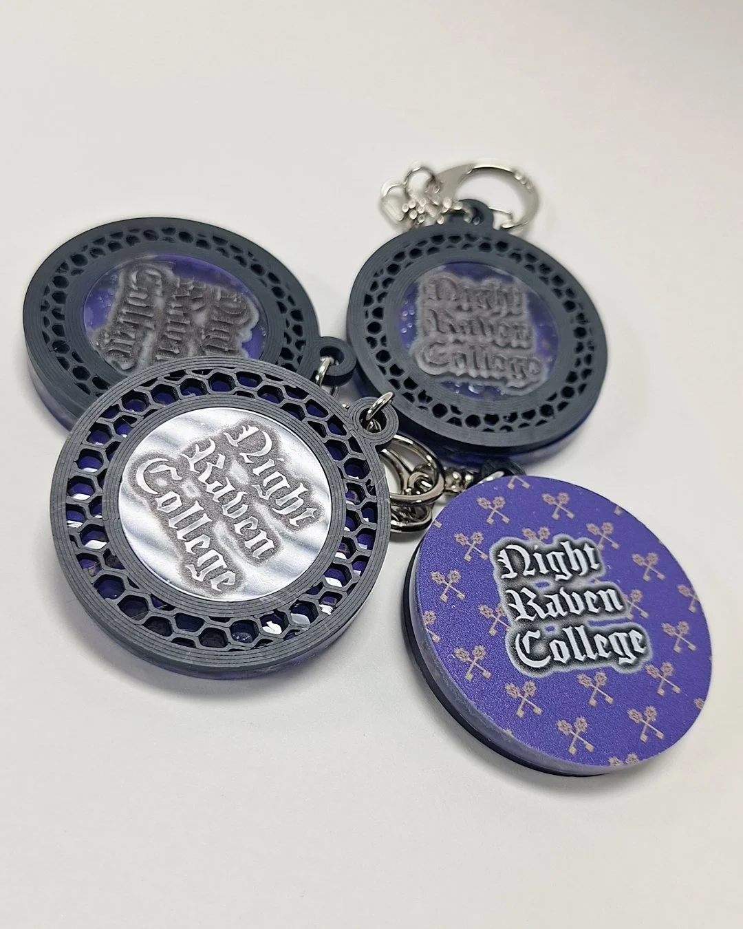 Night Raven College 3D Hybrid Keychain