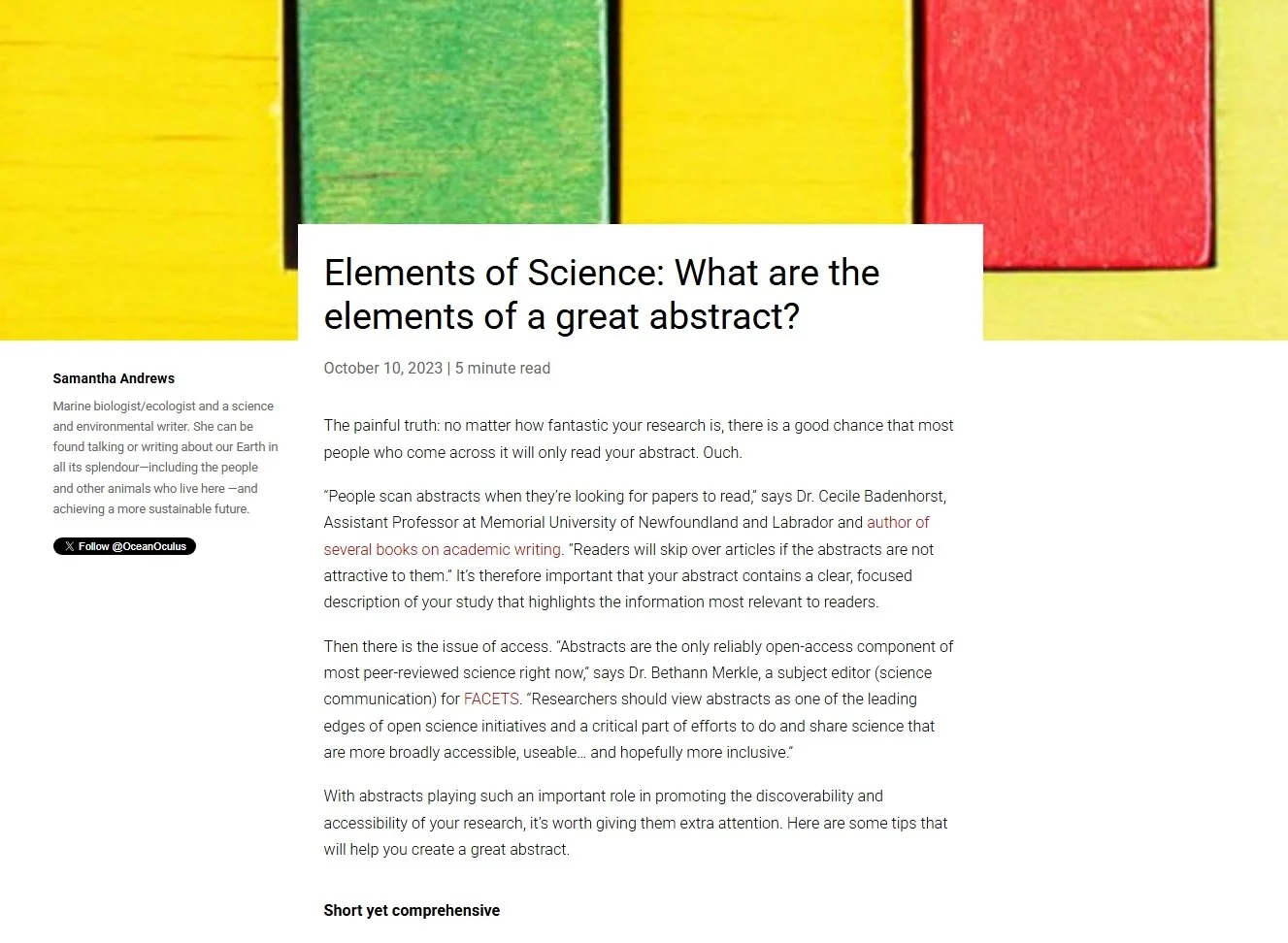  screenshot of article 