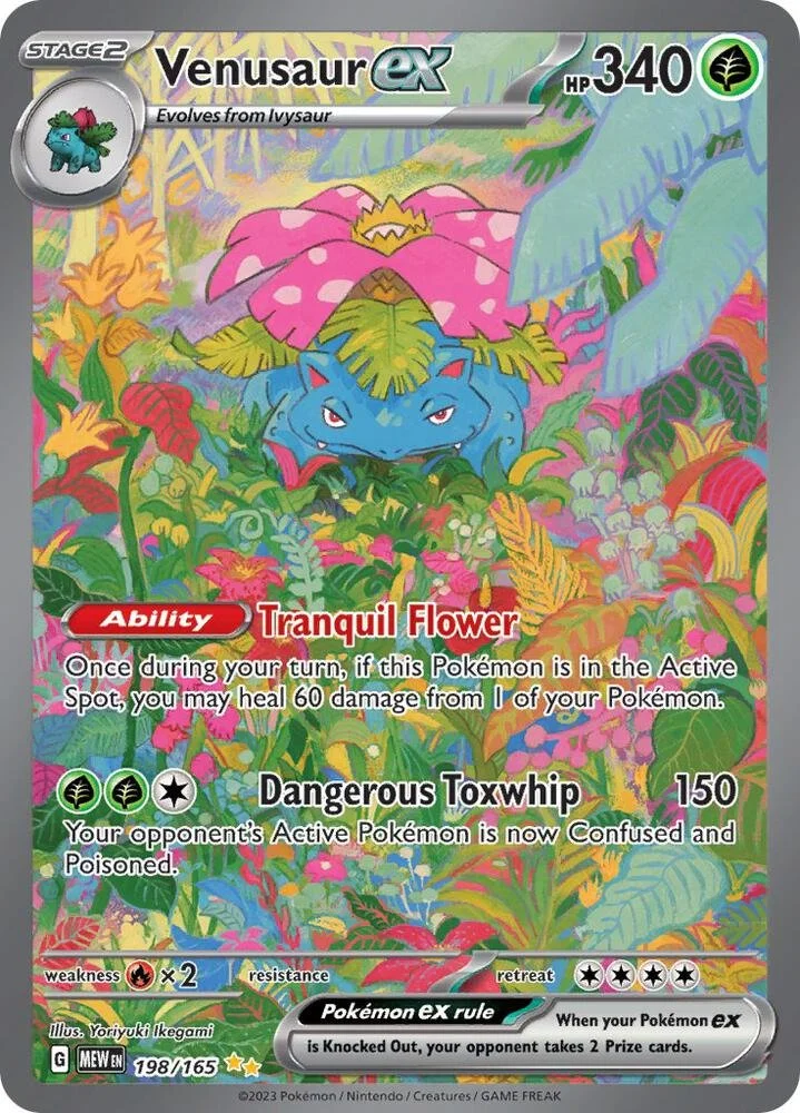 Pokemon 151 Venusaur SIR