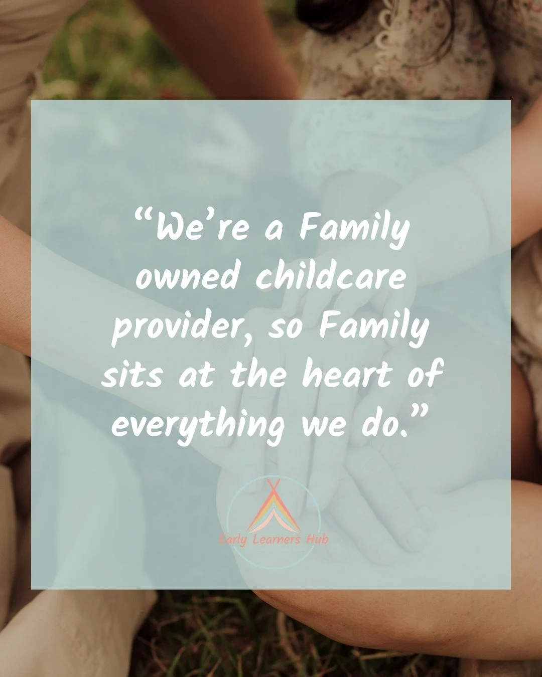 Family is at the heart of everything we do at Early Learners Hub. We&rsquo;re a family-owned centre that believes learning happens best in a caring, connected community.

Our programs are designed to nurture every part of a child&rsquo;s development 