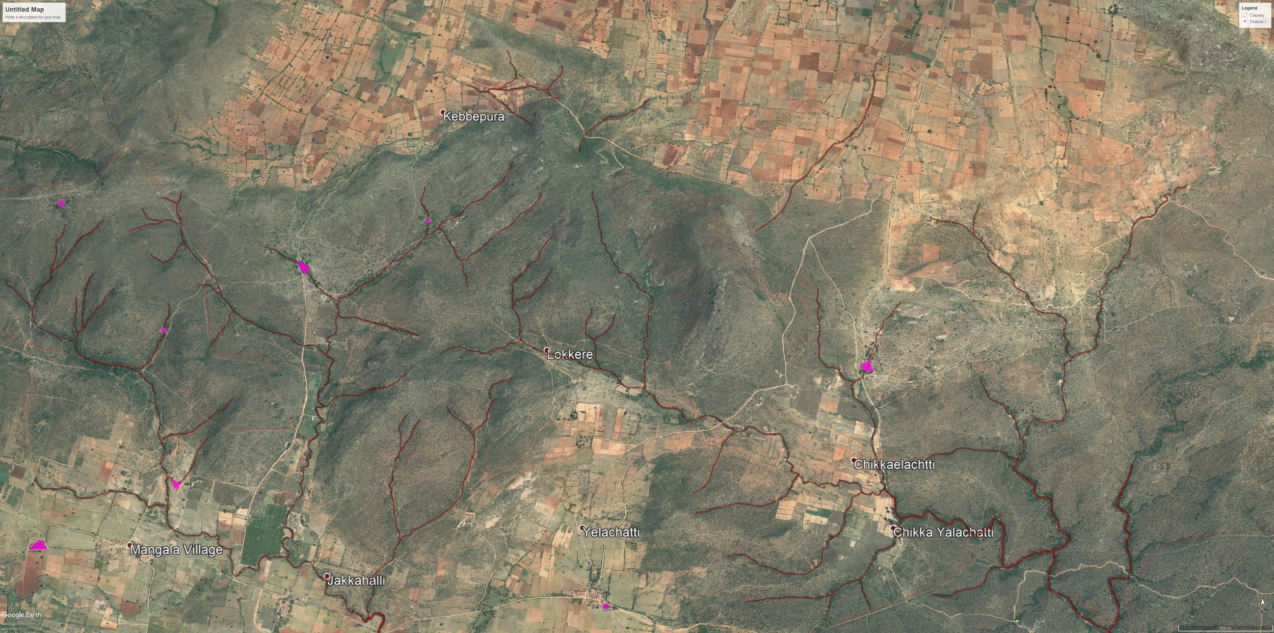 Mapping the watershed of the region