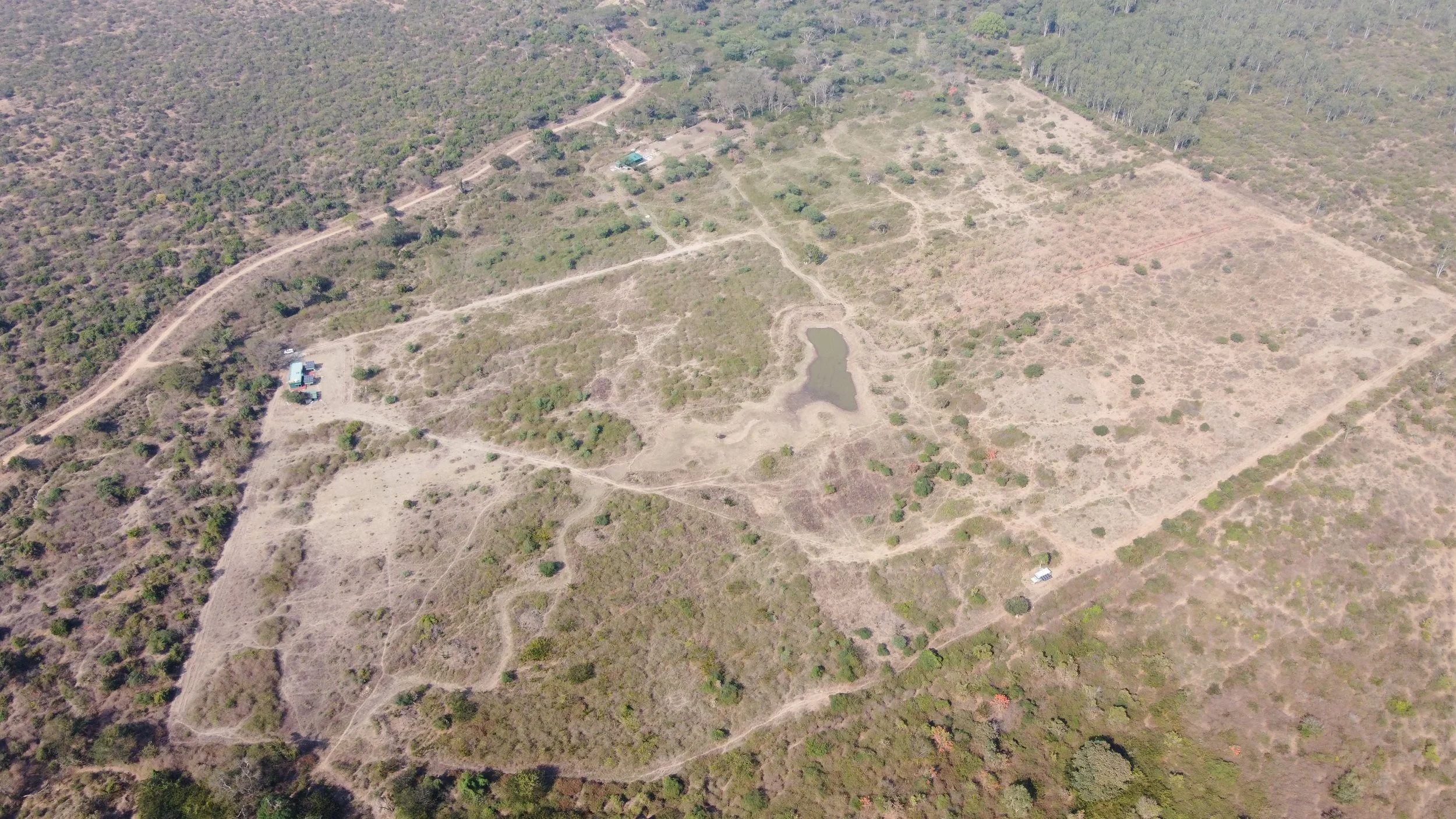 Site during dry season