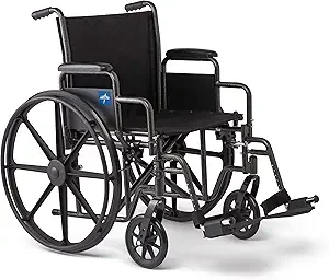 Manual wheelchair for mobility assistance during recovery