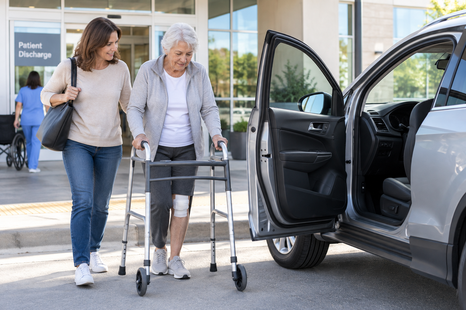 How Should You Prepare for the Ride Home After Knee Replacement?
