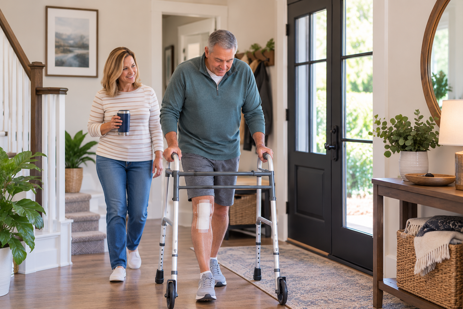 Will I Need a Walker After Knee Replacement Surgery?